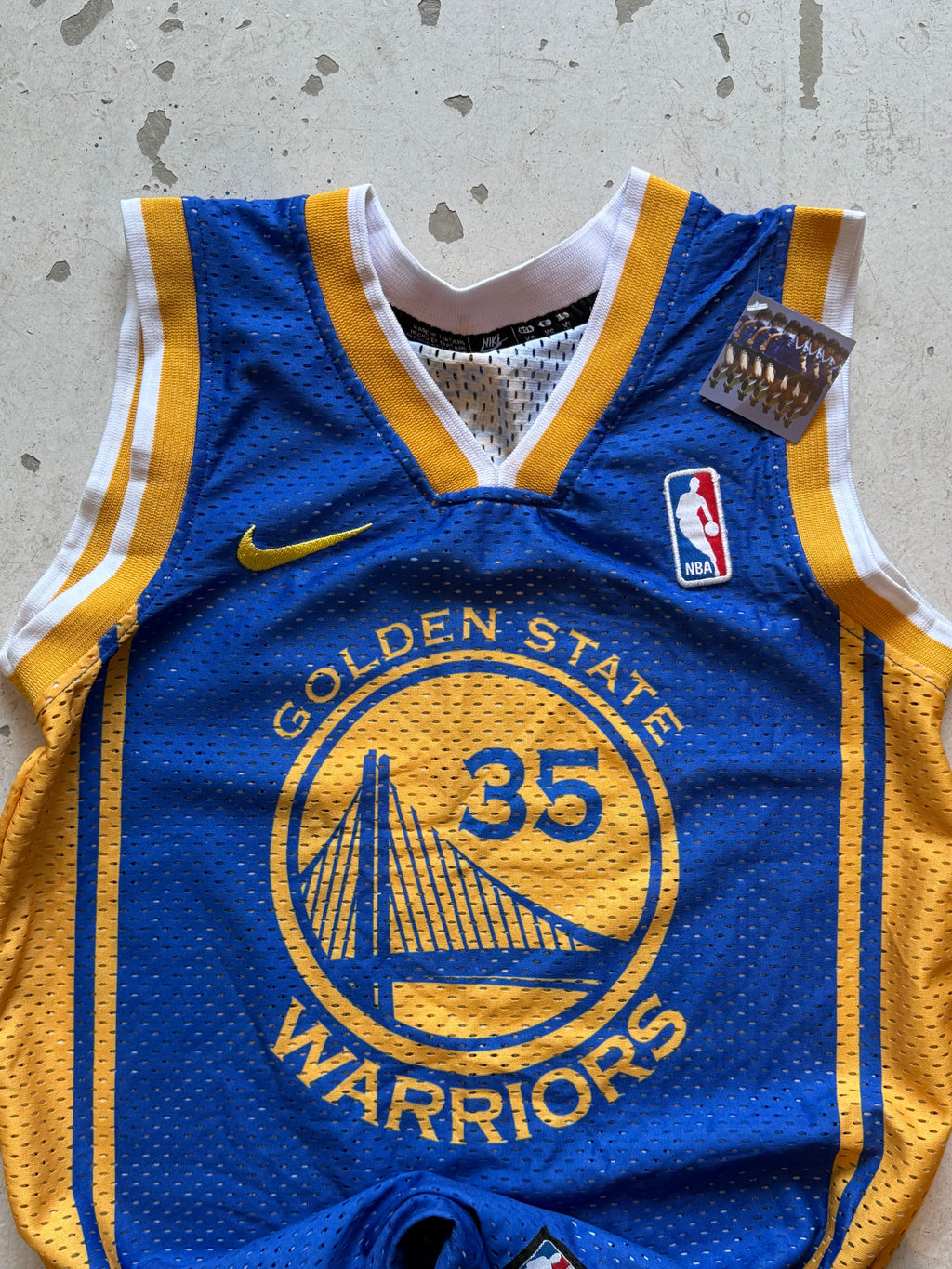 Golden State Warriors vintage NBA basketballtrøje – XS - Re:Junk Vintage