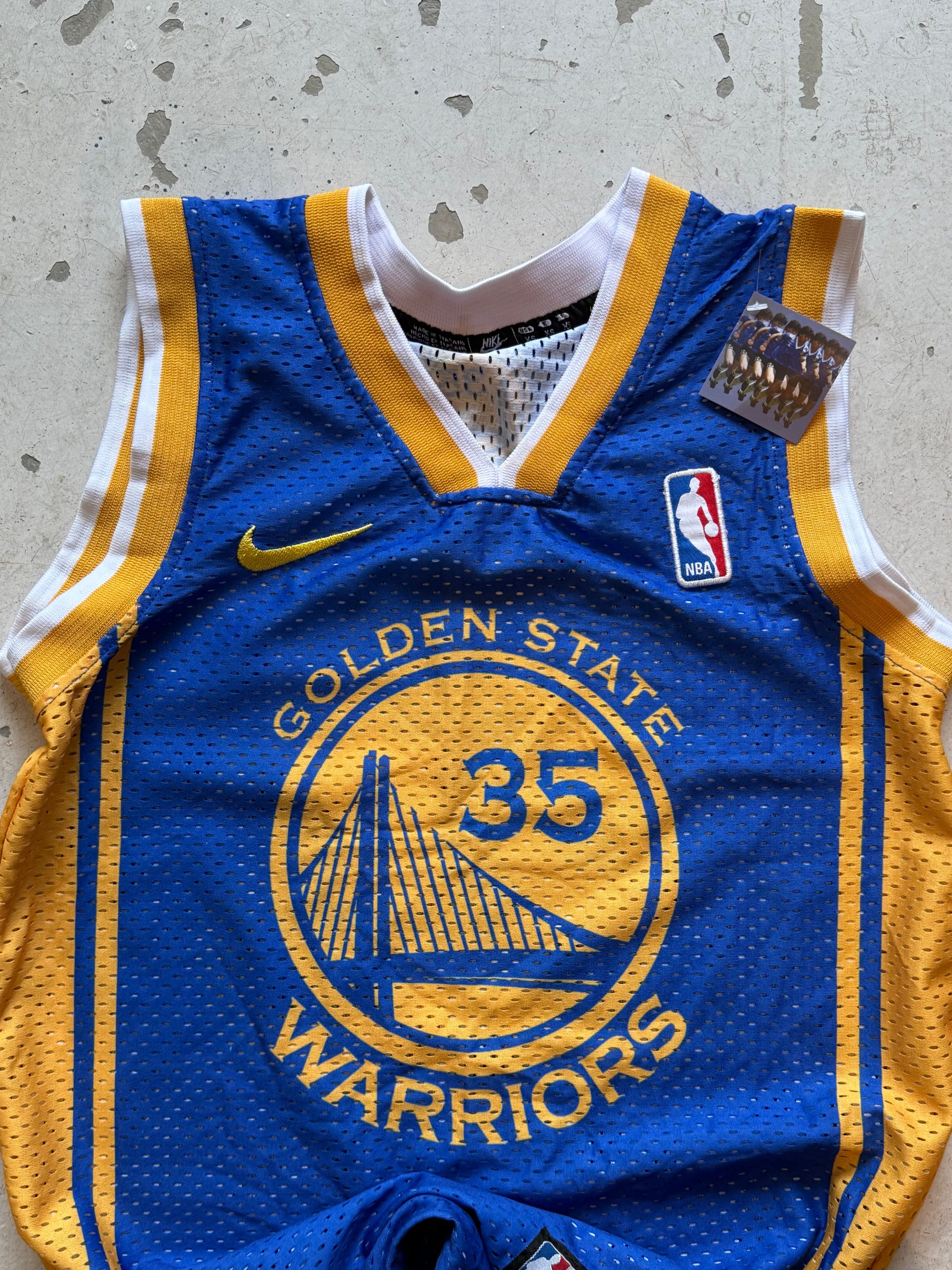 Golden State Warriors vintage NBA basketballtrøje – XS - Re:Junk Vintage