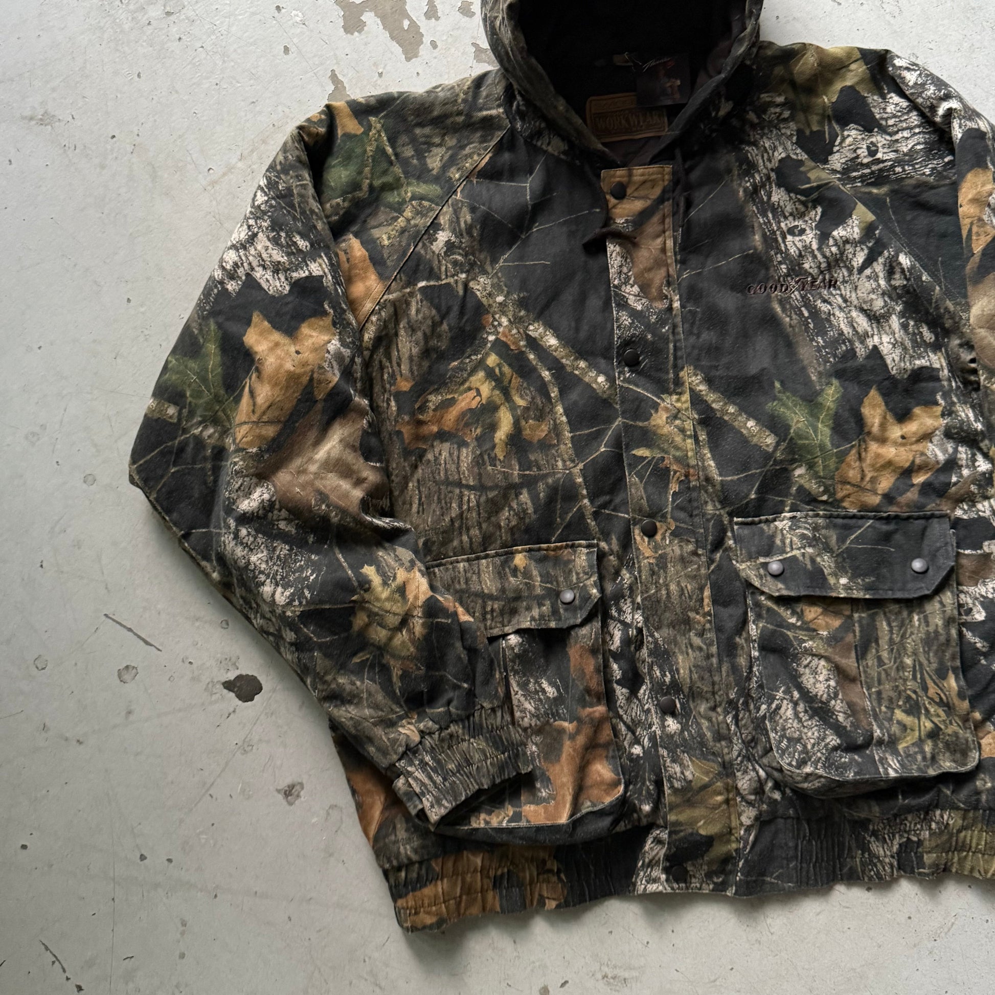 Goodyear Realtree Camo Jakke by Swingster - Re:Junk Vintage