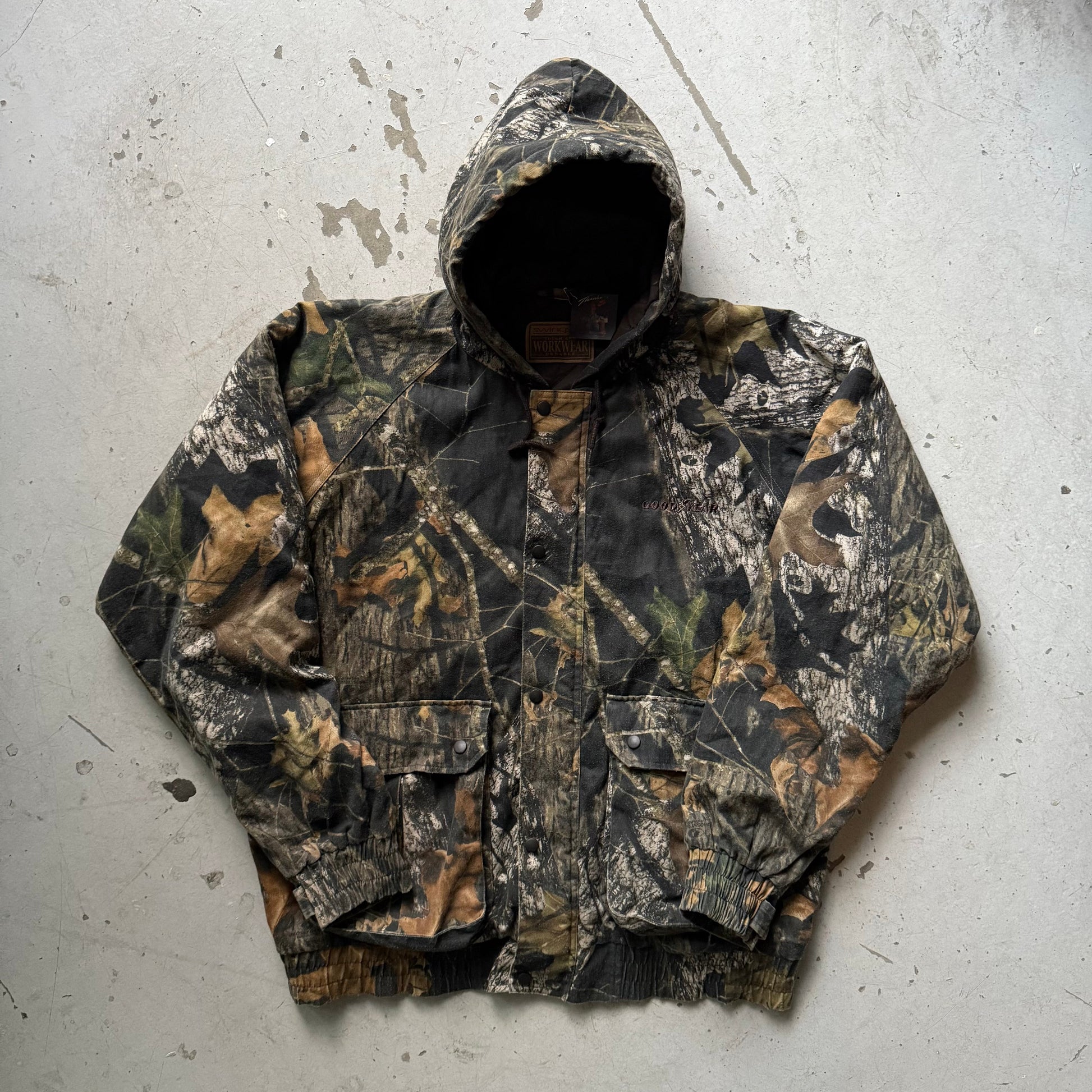 Goodyear Realtree Camo Jakke by Swingster - Re:Junk Vintage