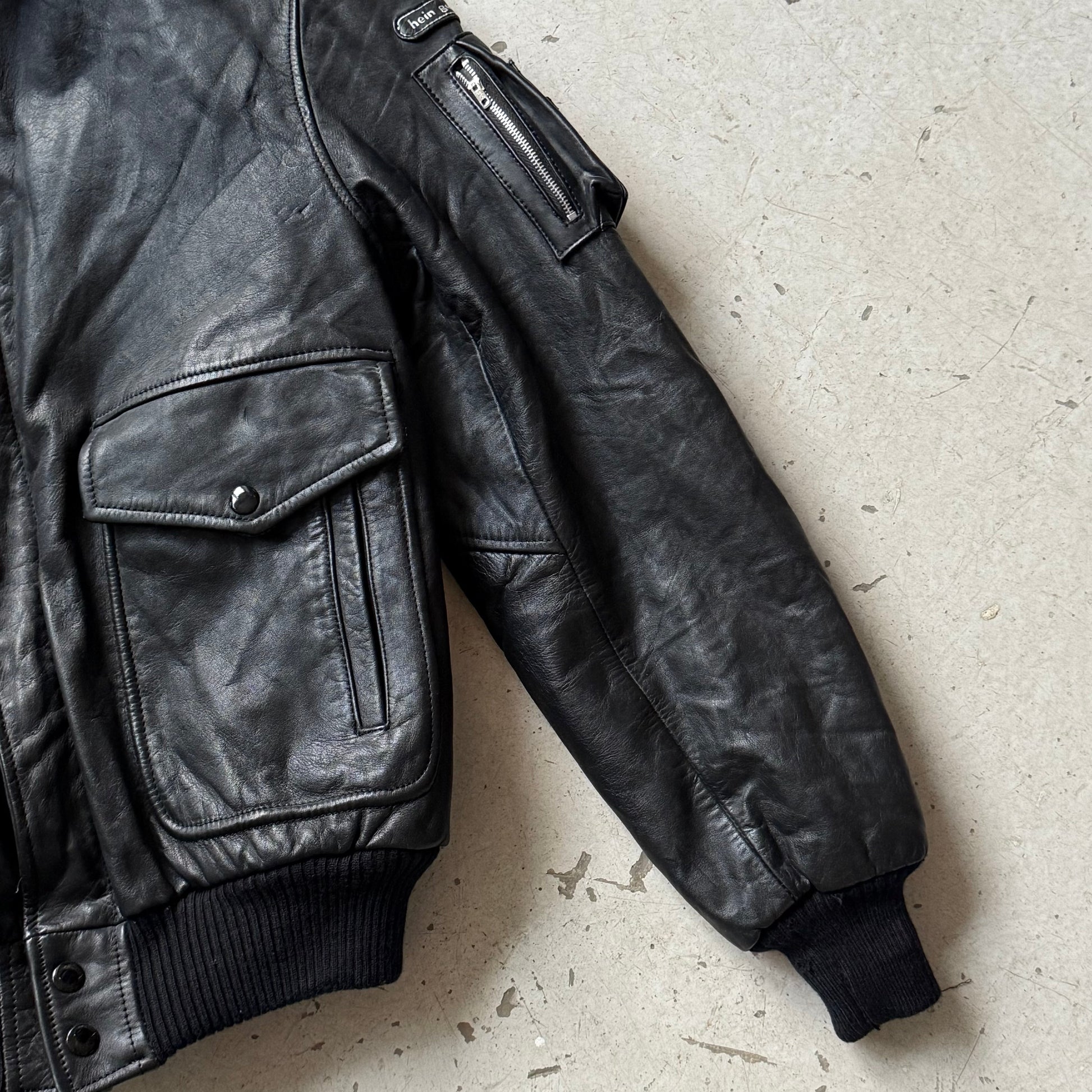 Hein Gericke Dragon Specialties leather bomber – Str. M - Re:Junk Vintage