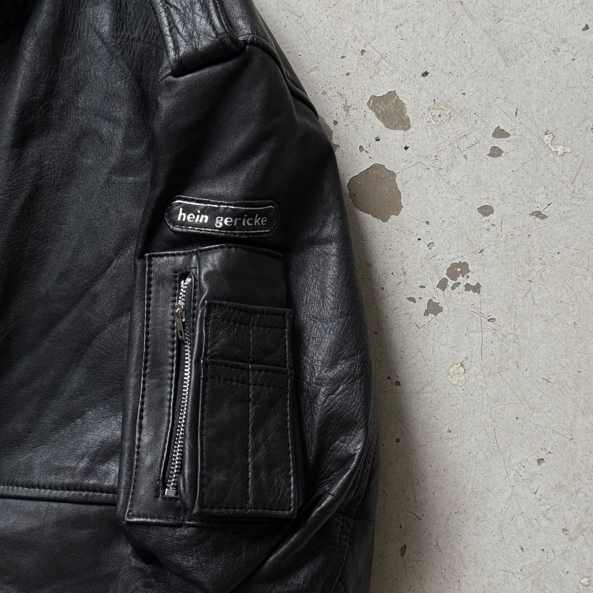 Hein Gericke Dragon Specialties leather bomber – Str. M - Re:Junk Vintage