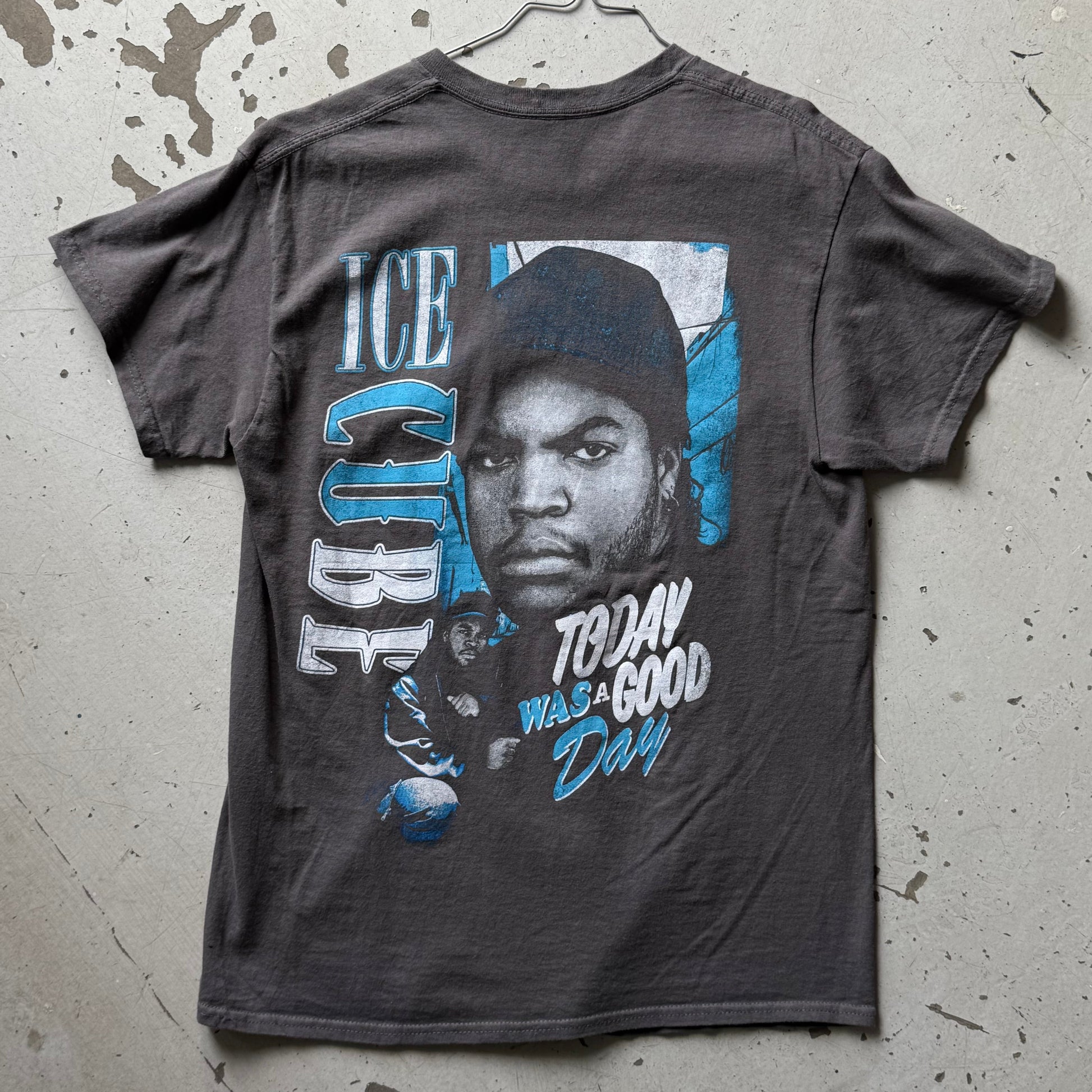 Ice Cube | graphic t-shirt | mørkegrå | S - Re:Junk Vintage