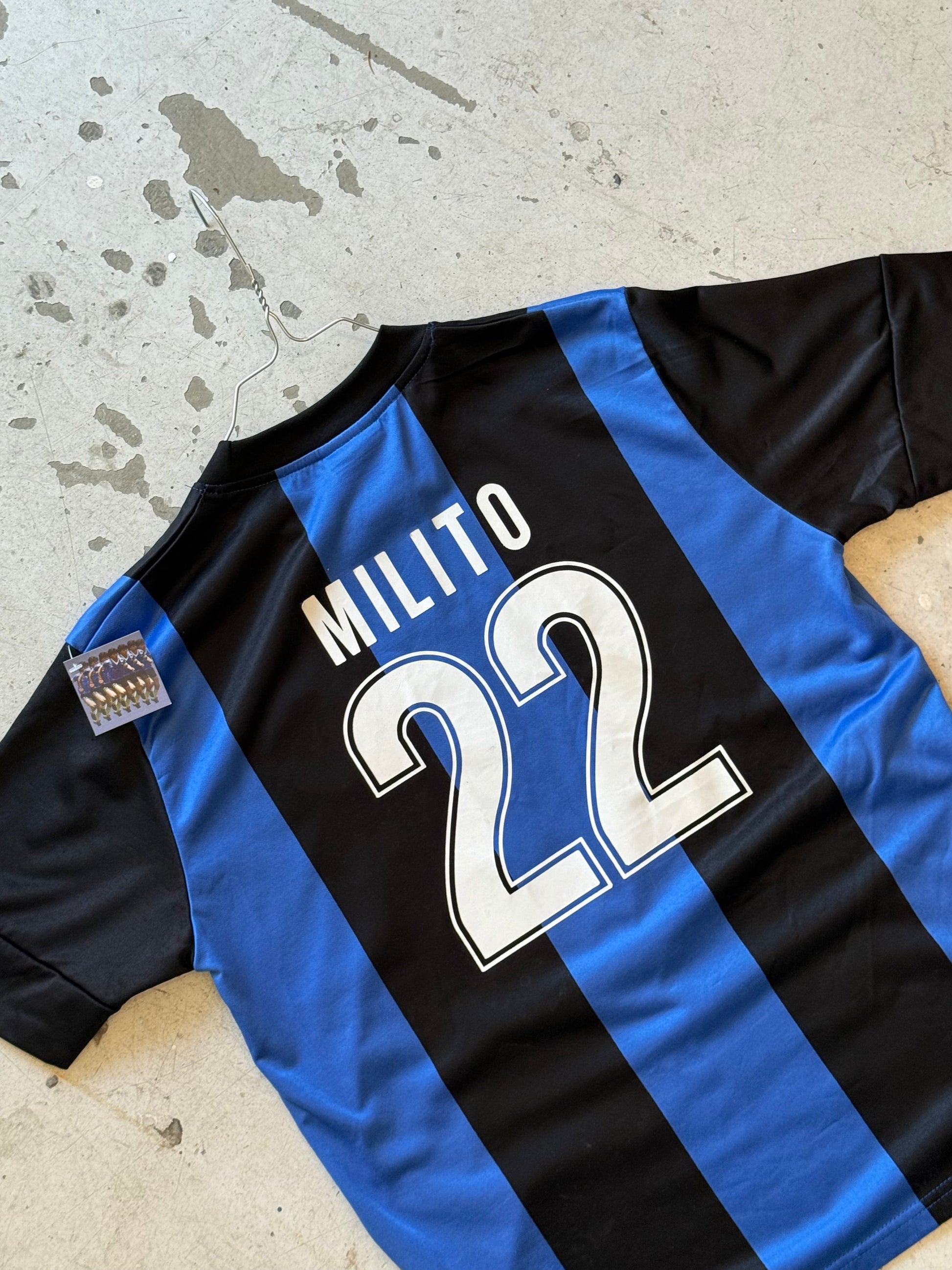 Inter Milan Vintage Fodboldtrøje – 2011/2012 - Small - Re:Junk Vintage