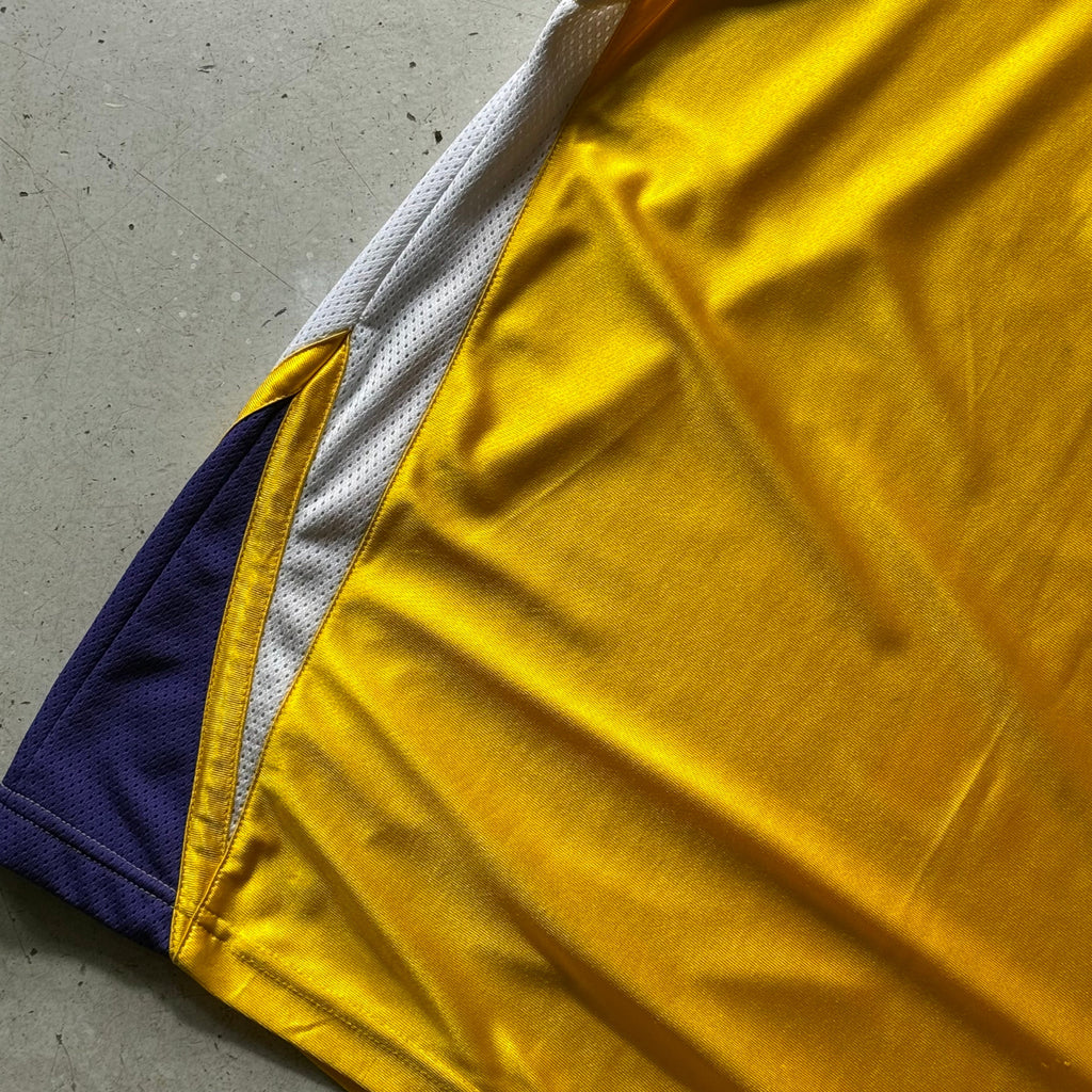 Iron Knights Athletics | Los Angeles Lakers jersey | gul/lilla | L - Re:Junk Vintage