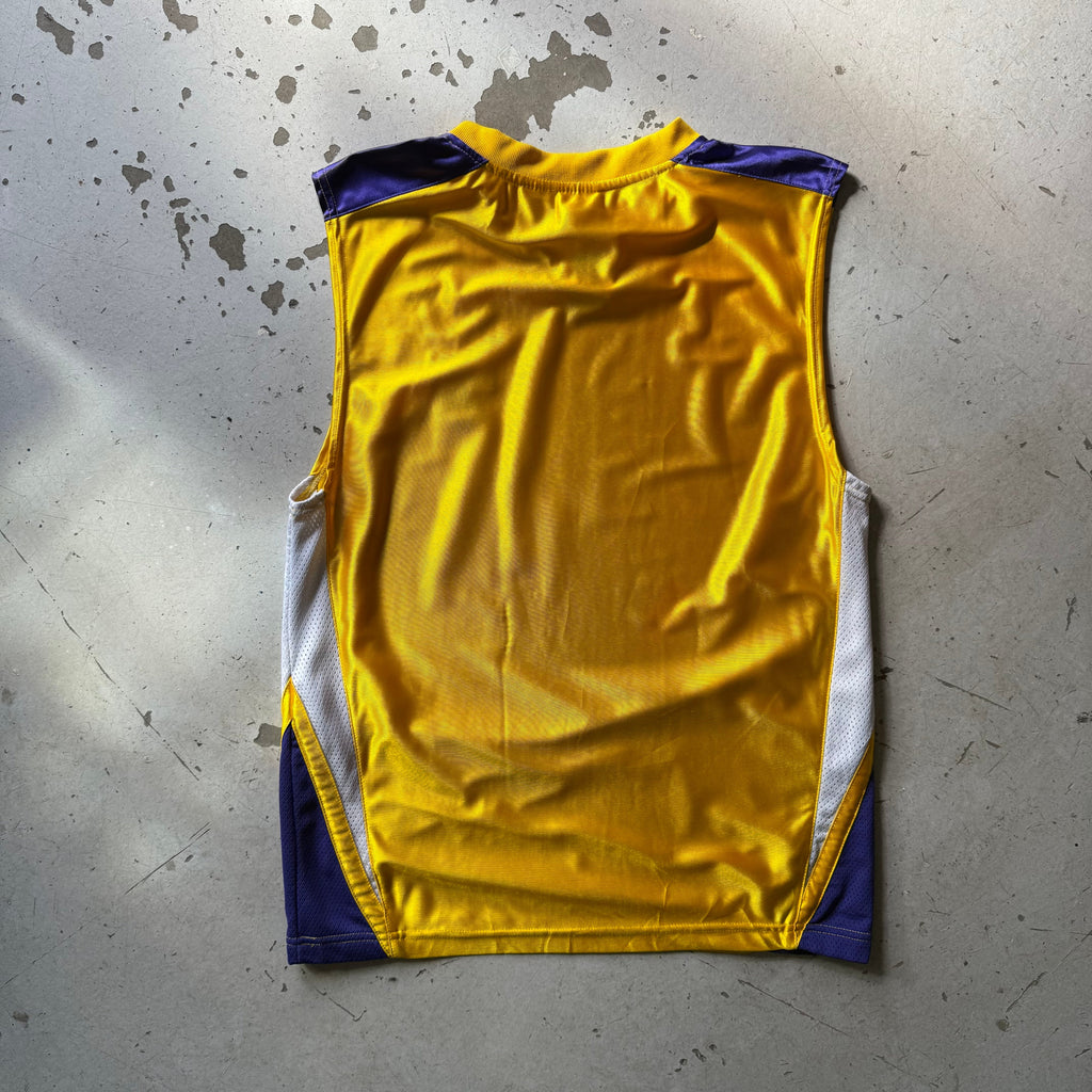 Iron Knights Athletics | Los Angeles Lakers jersey | gul/lilla | L - Re:Junk Vintage