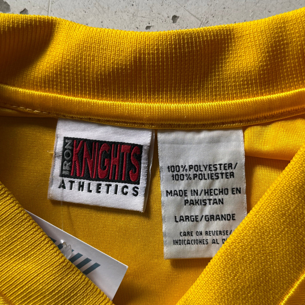Iron Knights Athletics | Los Angeles Lakers jersey | gul/lilla | L - Re:Junk Vintage