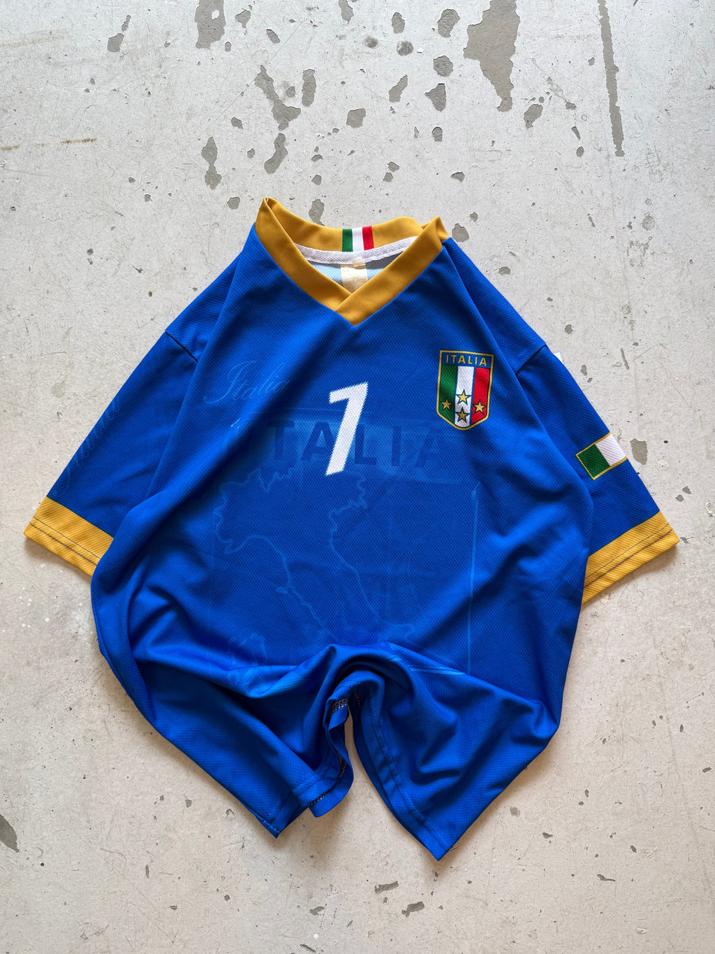 Italien Vintage Fodboldtrøje – Replica 2007 - Small - Re:Junk Vintage