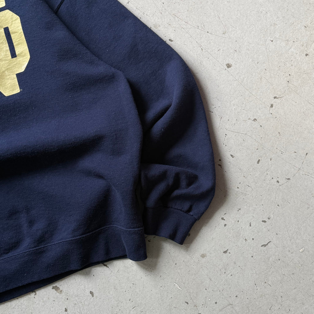 Jerzees | sweatshirt | navy blå | medium - Re:Junk Vintage