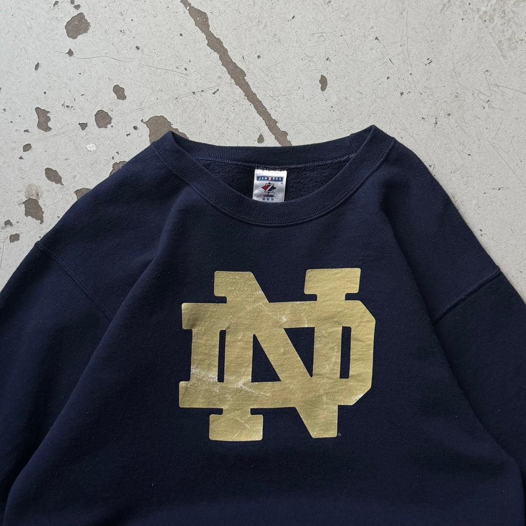 Jerzees | sweatshirt | navy blå | medium - Re:Junk Vintage