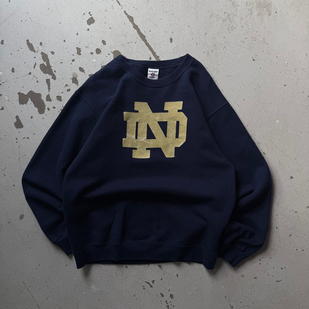Jerzees | sweatshirt | navy blå | medium - Re:Junk Vintage