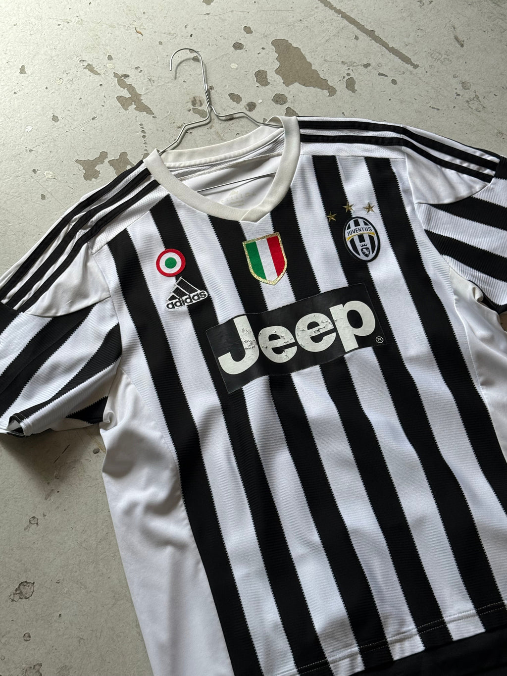 Juventus Vintage Fodboldtrøje – 2015/2016 - XL - Re:Junk Vintage