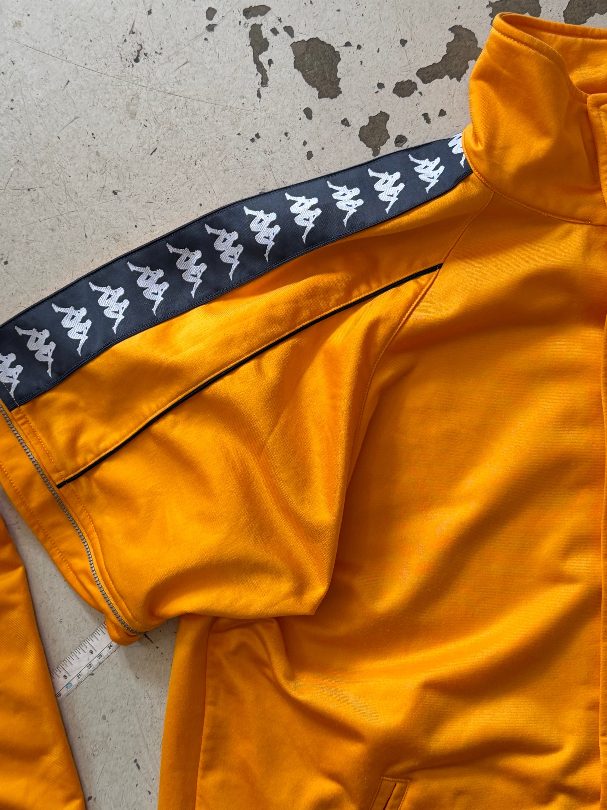 Kappa | track jacket | gul | L - Re:Junk Vintage