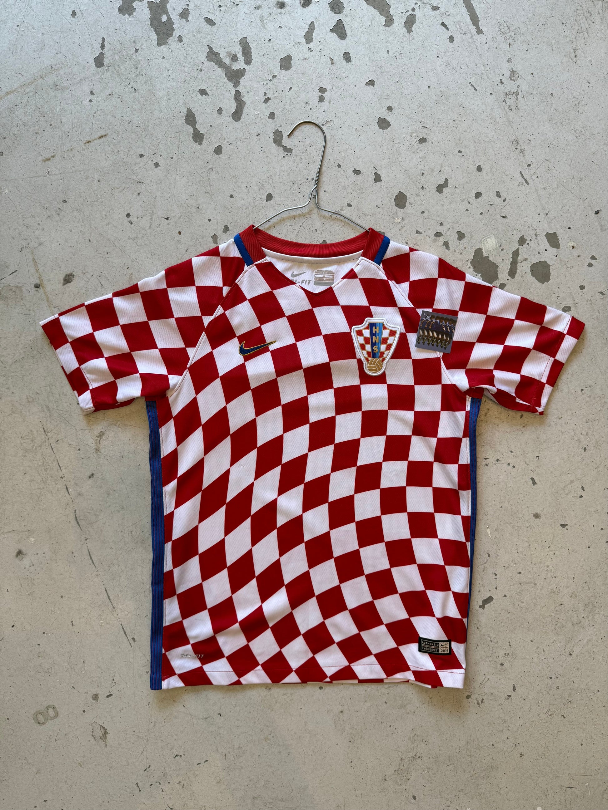 Kroatien Vintage Fodboldtrøje – 2016/2017 - Small - Re:Junk Vintage