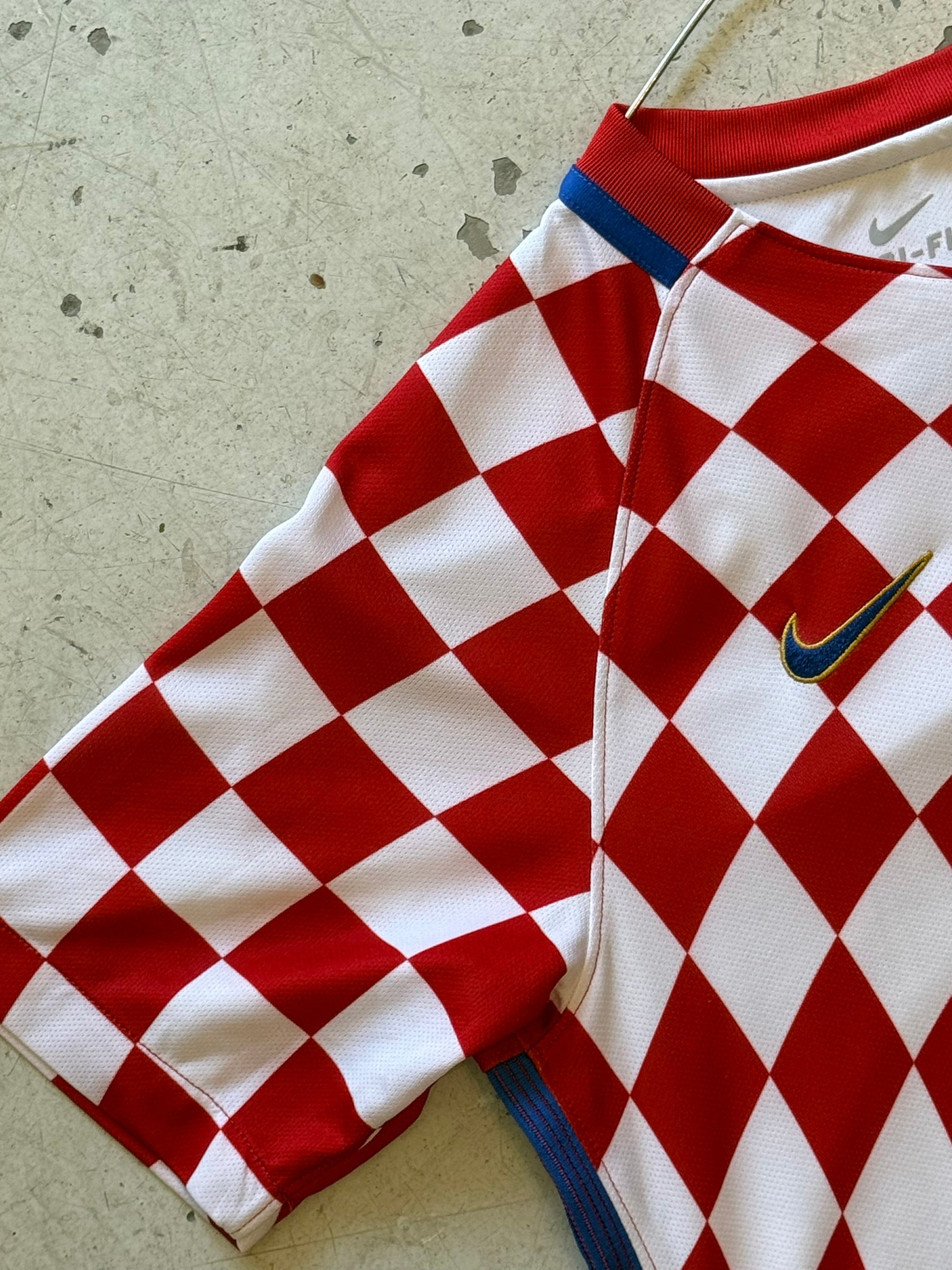 Kroatien Vintage Fodboldtrøje – 2016/2017 - Small - Re:Junk Vintage