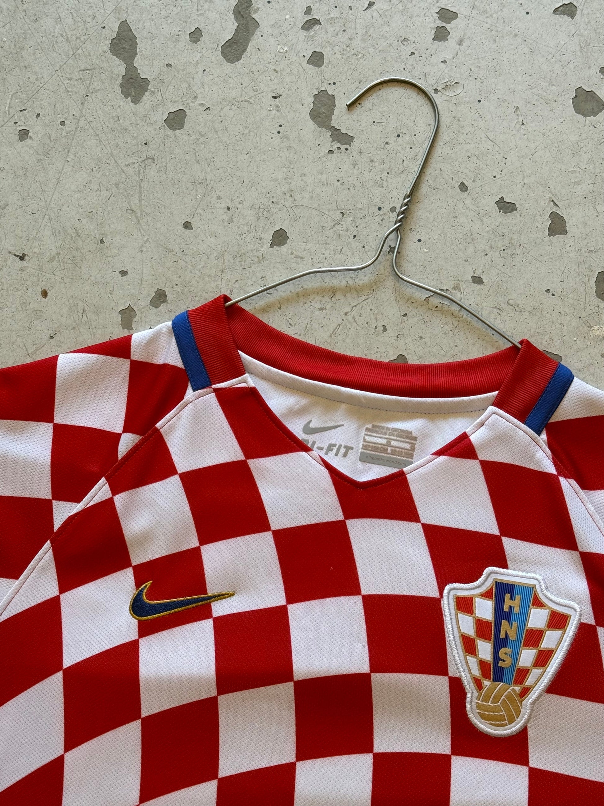 Kroatien Vintage Fodboldtrøje – 2016/2017 - Small - Re:Junk Vintage