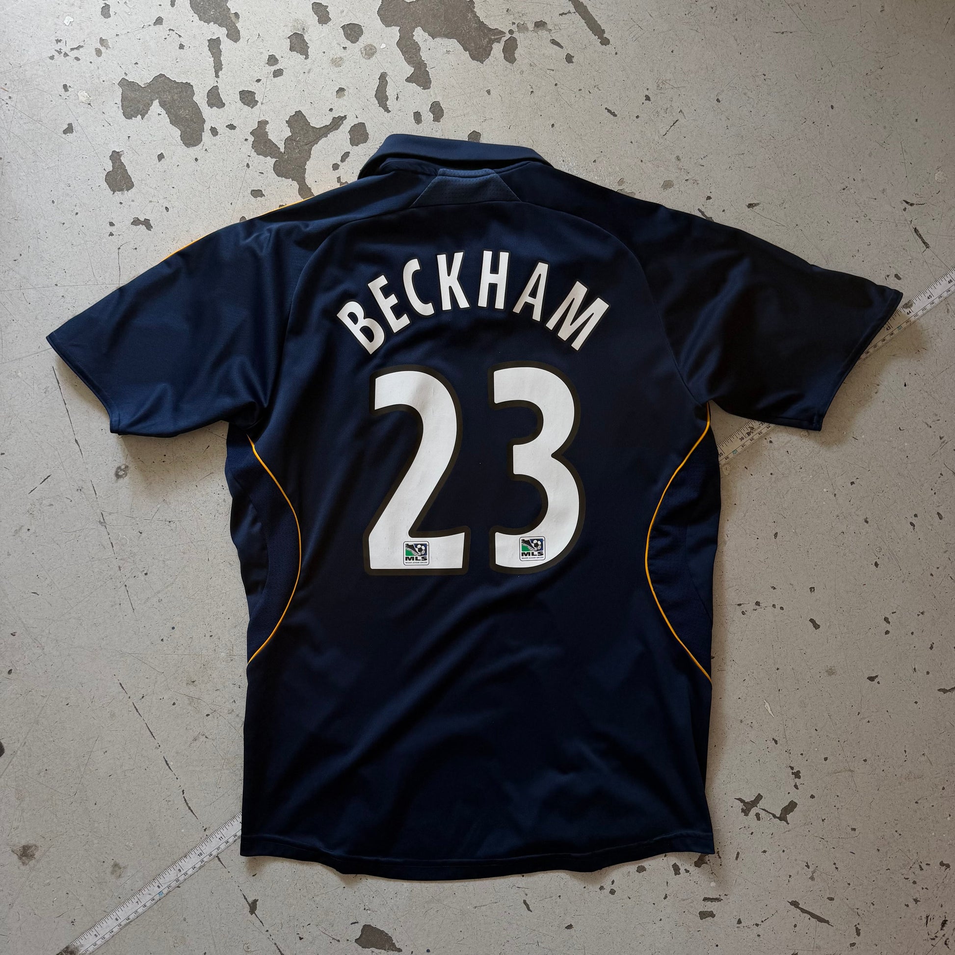 LA Galaxy | 2008 | Udebanetrøje | 164 (Youth L) - Re:Junk Vintage