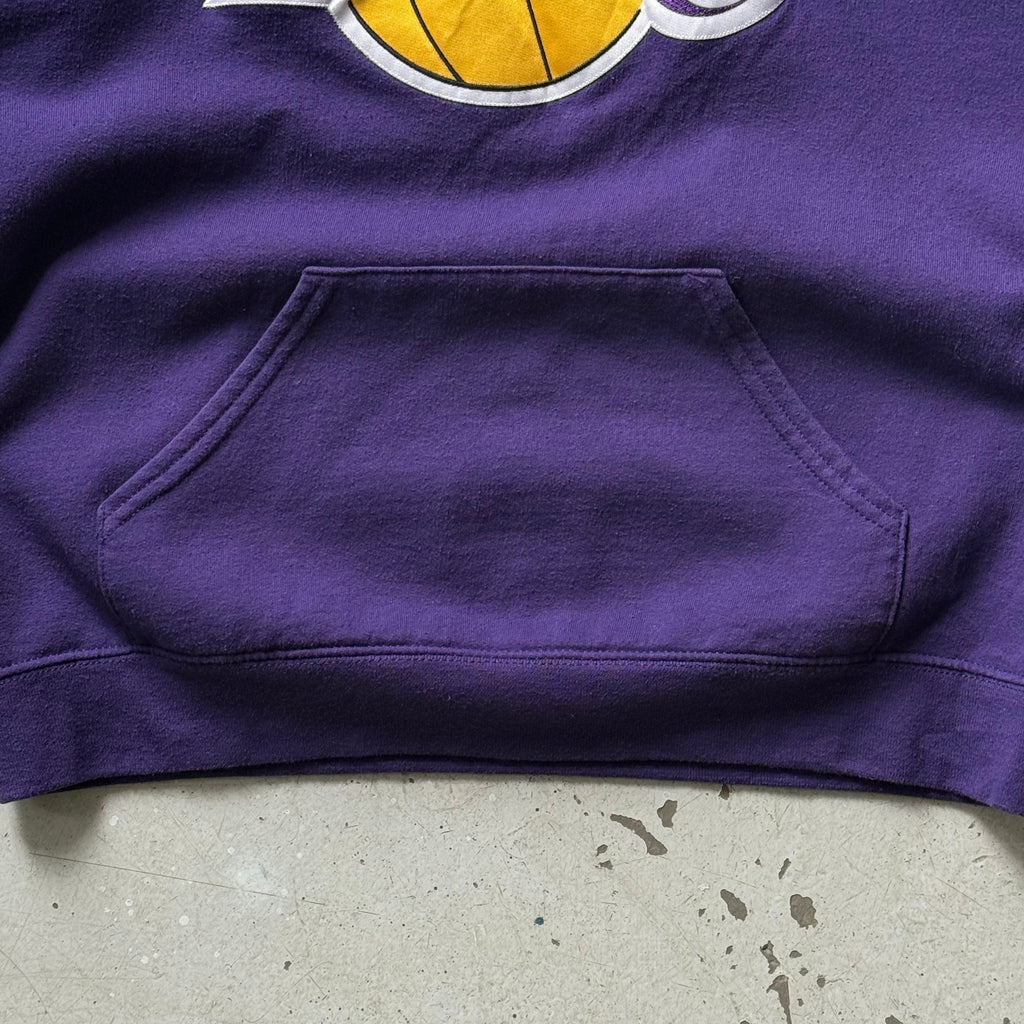 LA Lakers | hoodie | lilla | medium - Re:Junk Vintage