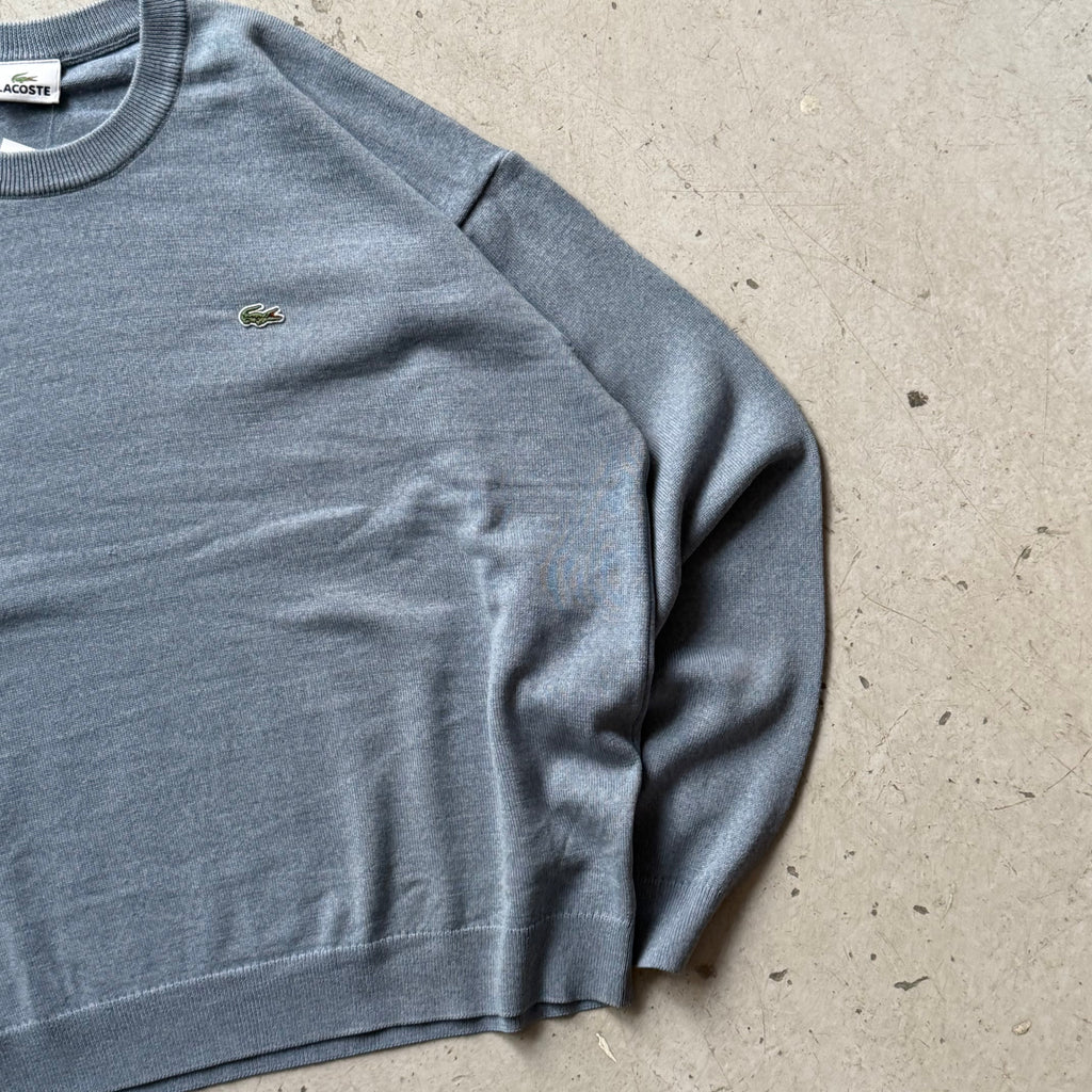 Lacoste lyseblå sweatshirt M/L • Vintage crewneck - Re:Junk Vintage