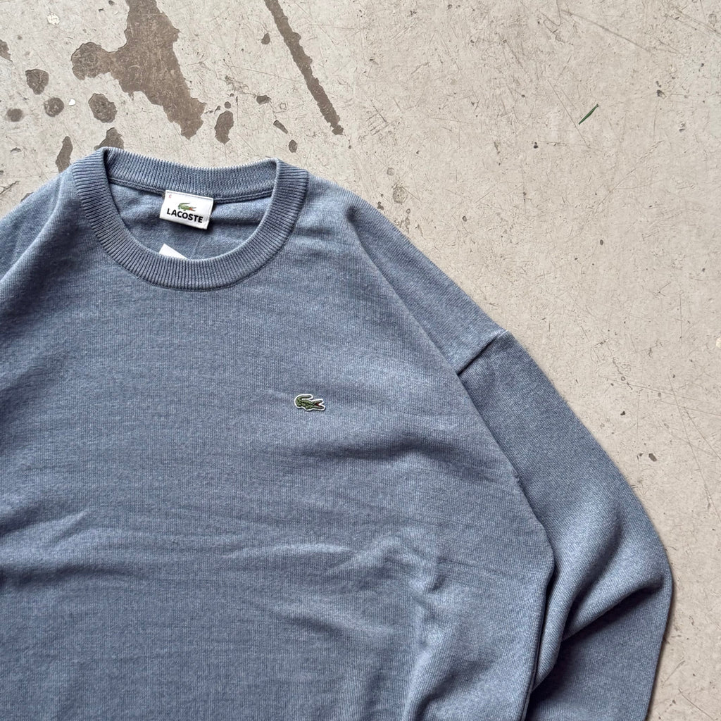 Lacoste lyseblå sweatshirt M/L • Vintage crewneck - Re:Junk Vintage
