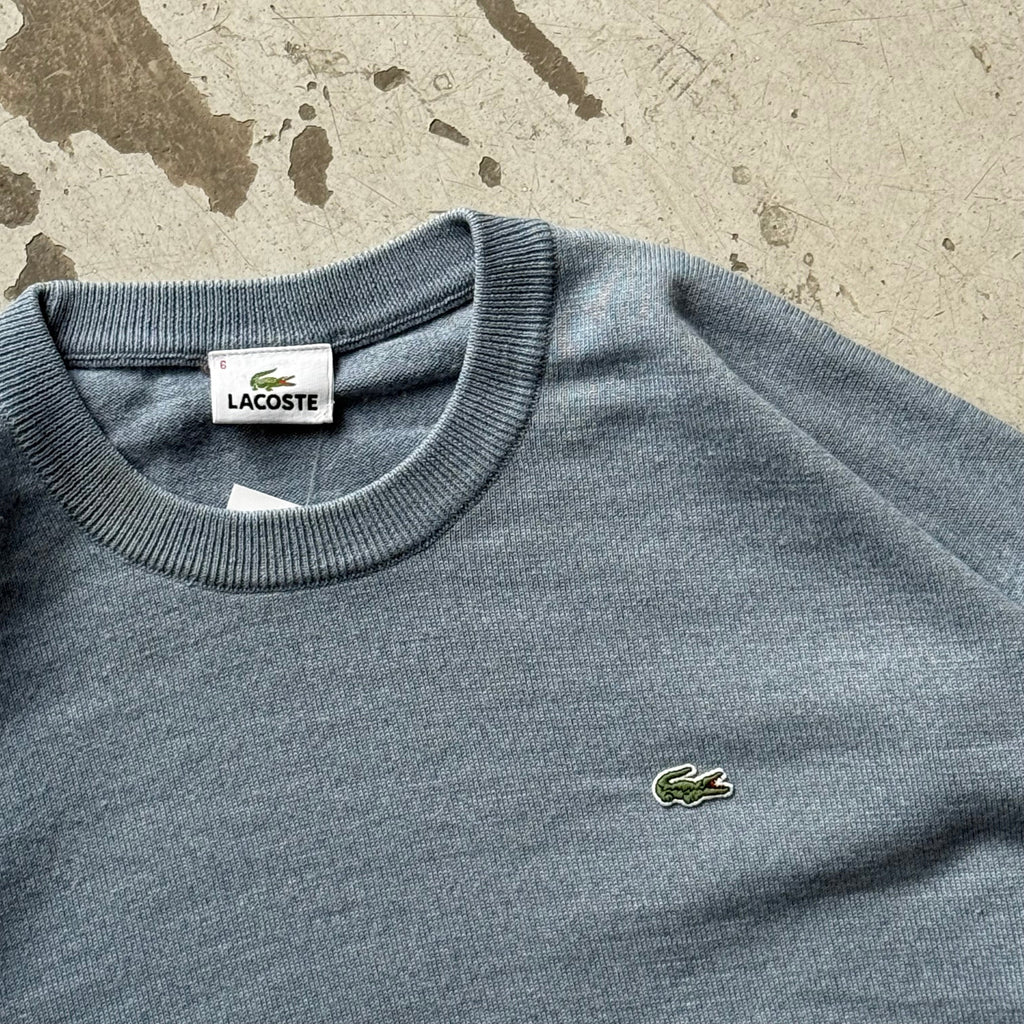 Lacoste lyseblå sweatshirt M/L • Vintage crewneck - Re:Junk Vintage