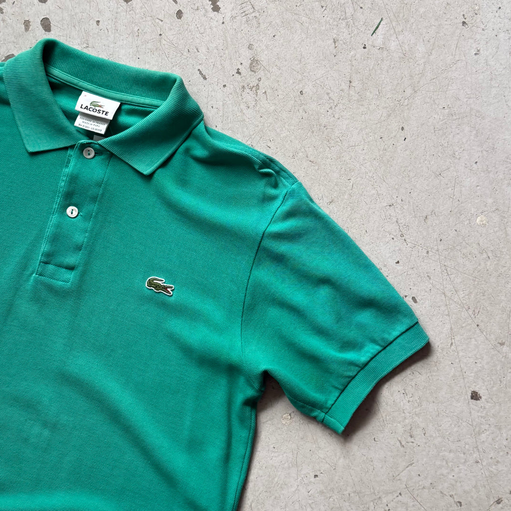 Lacoste Polo – Grøn – Str. S – Klassisk Fit – Vintage - Re:Junk Vintage