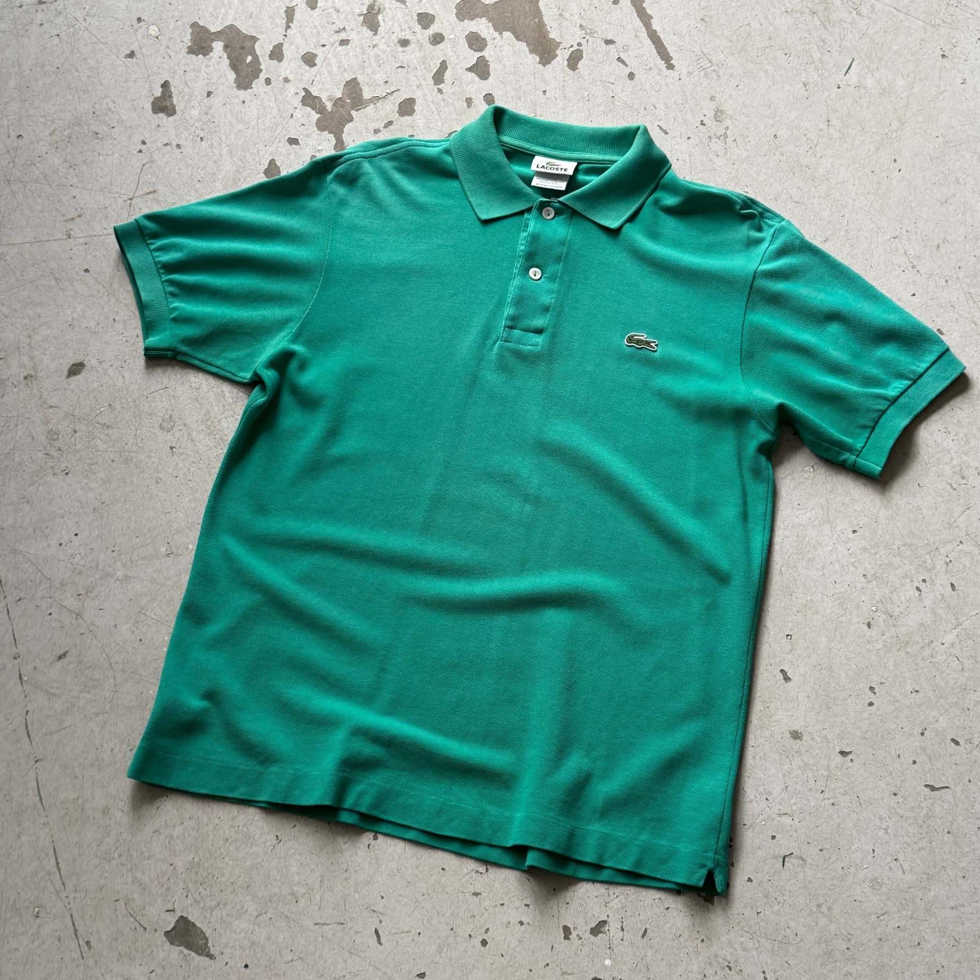 Lacoste Polo – Grøn – Str. S – Klassisk Fit – Vintage - Re:Junk Vintage