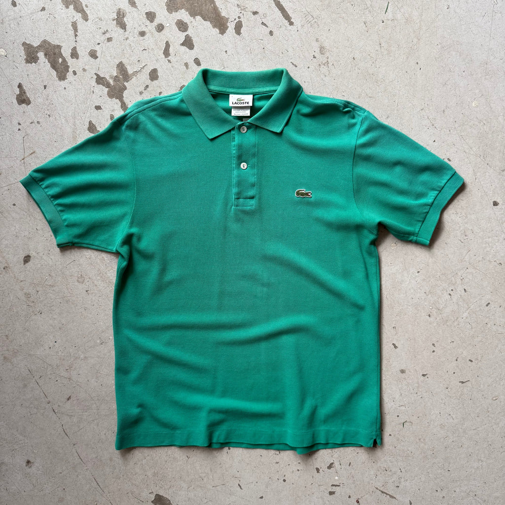 Lacoste Polo – Grøn – Str. S – Klassisk Fit – Vintage - Re:Junk Vintage