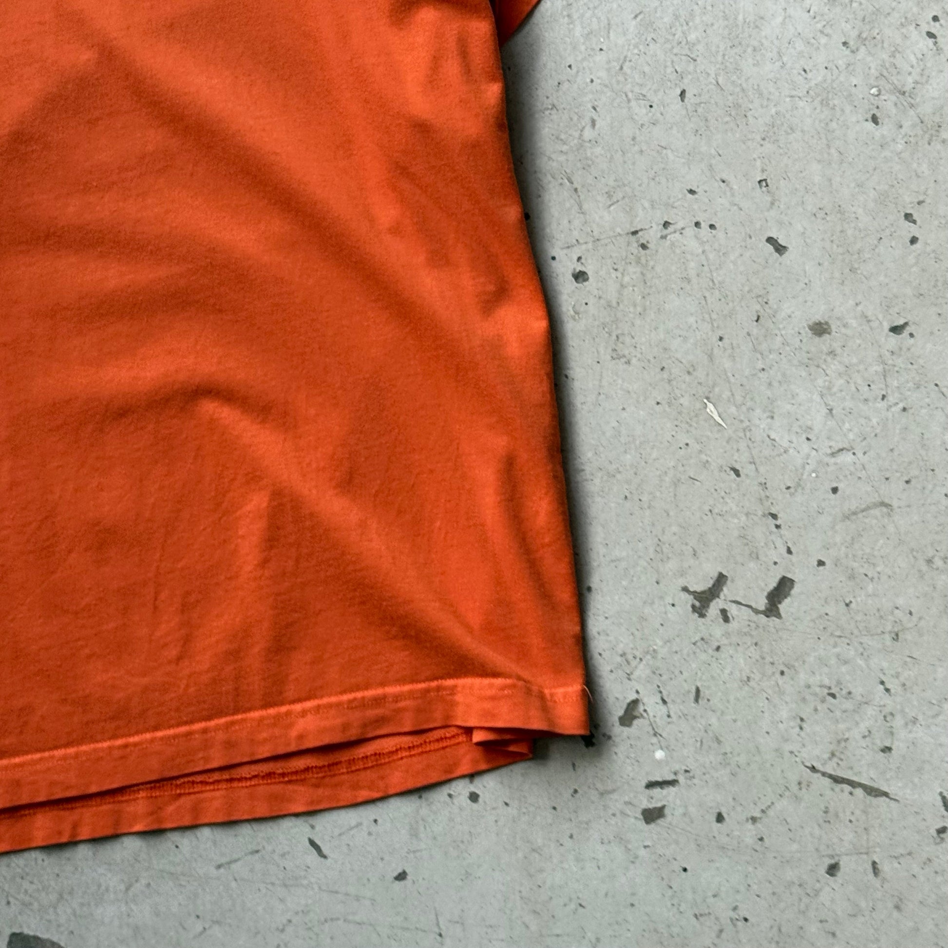 Lacoste T-shirt – Medium – Rust Orange – Klassisk logo - Re:Junk Vintage