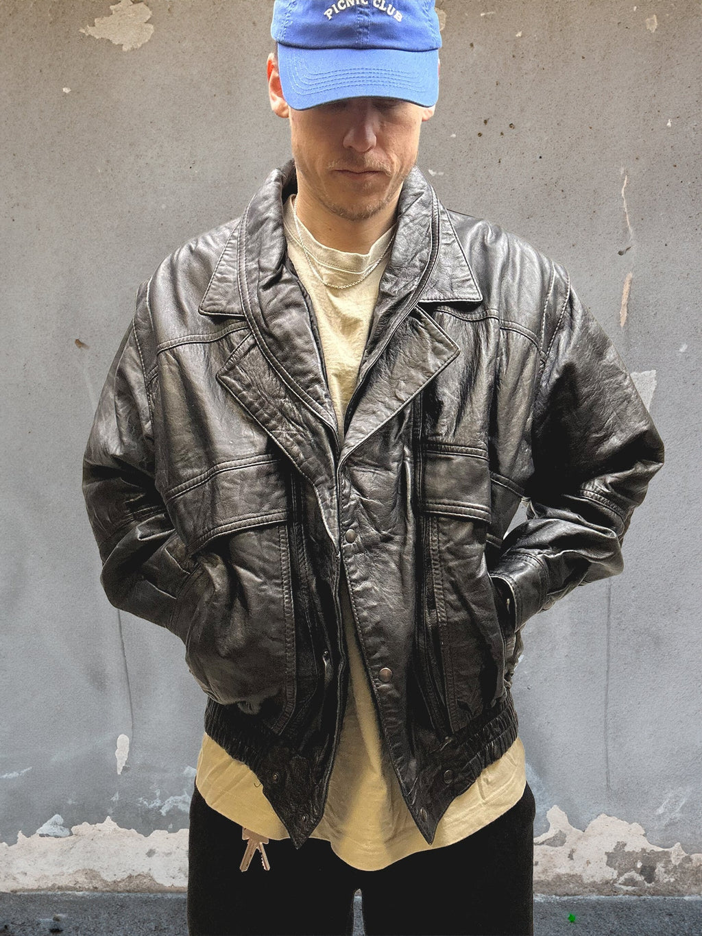 Leatherjacket - XL - Re:Junk Vintage
