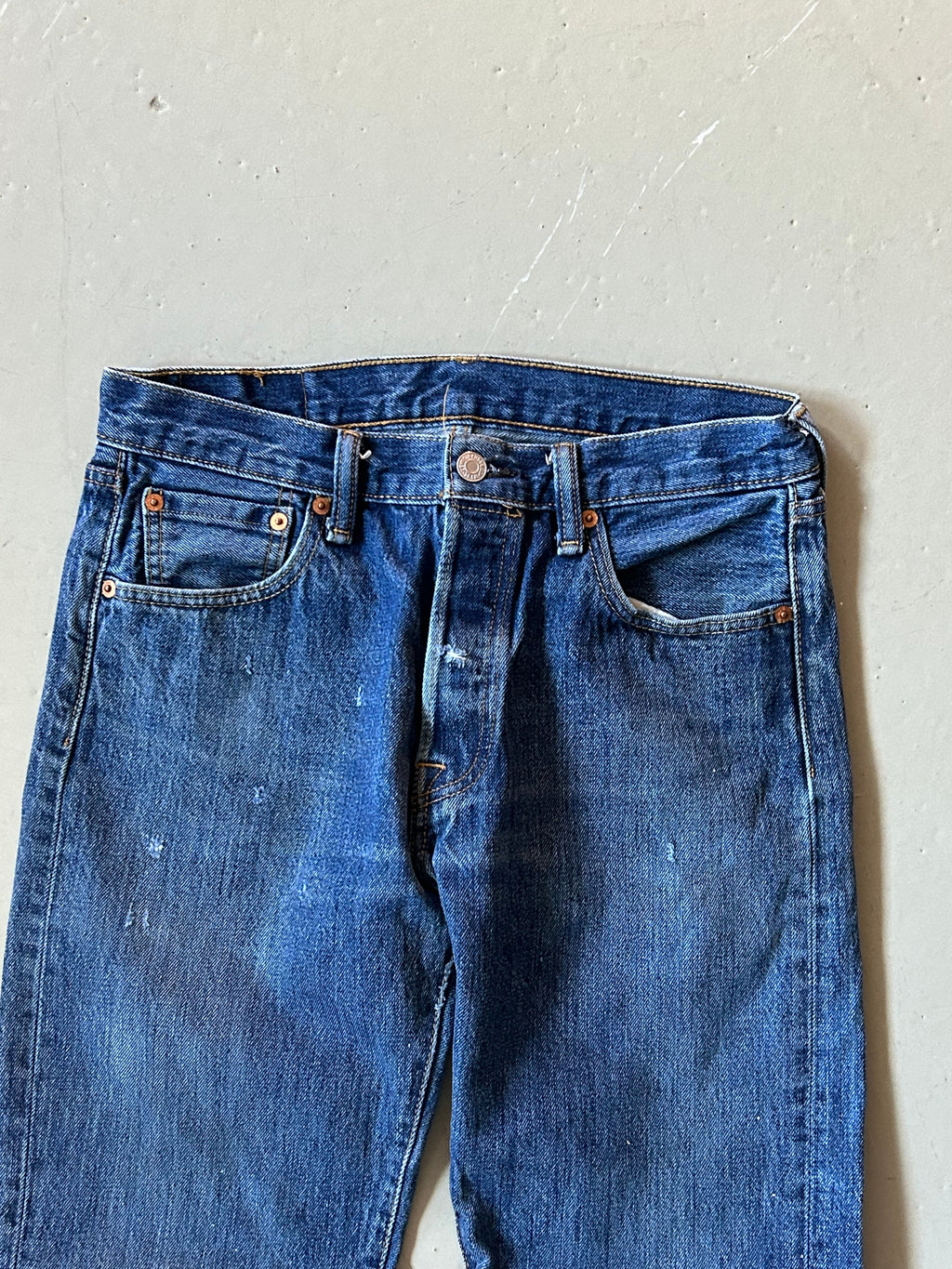 Levi’s 501 vintage jeans W30/L34 – klassisk straight fit denim blå 90’erne - Re:Junk Vintage