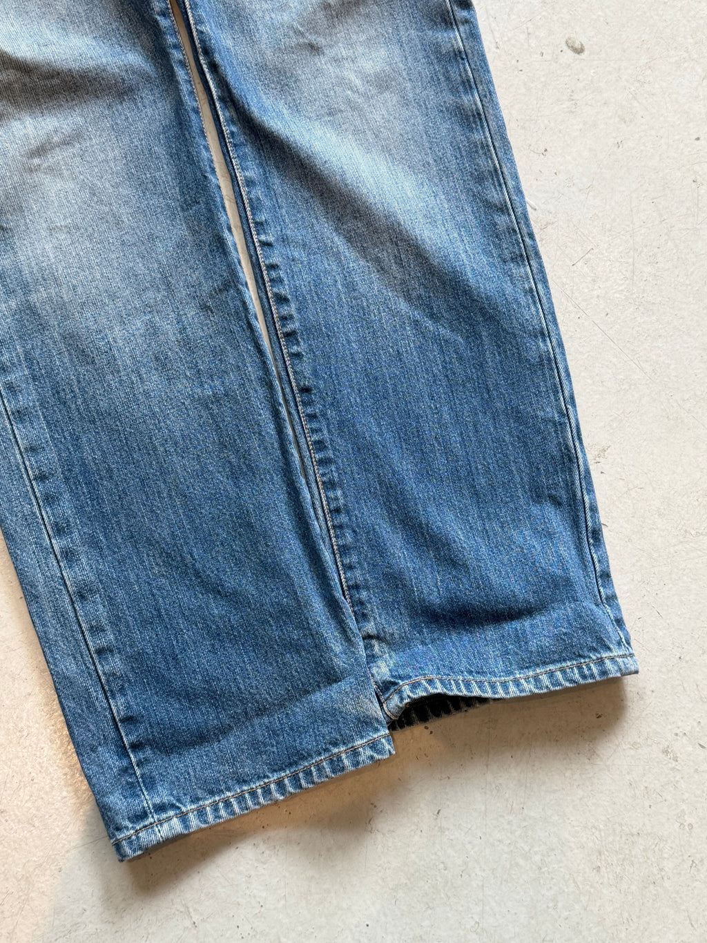 Levi’s 501 vintage jeans W32/L32 – klassisk straight fit denim blå 90’erne - Re:Junk Vintage