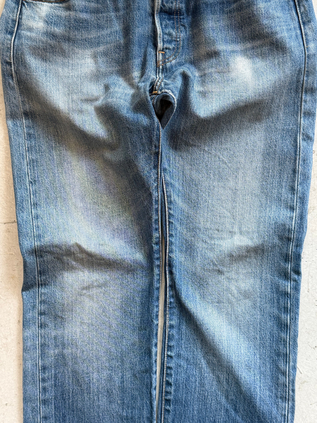 Levi’s 501 vintage jeans W32/L32 – klassisk straight fit denim blå 90’erne - Re:Junk Vintage