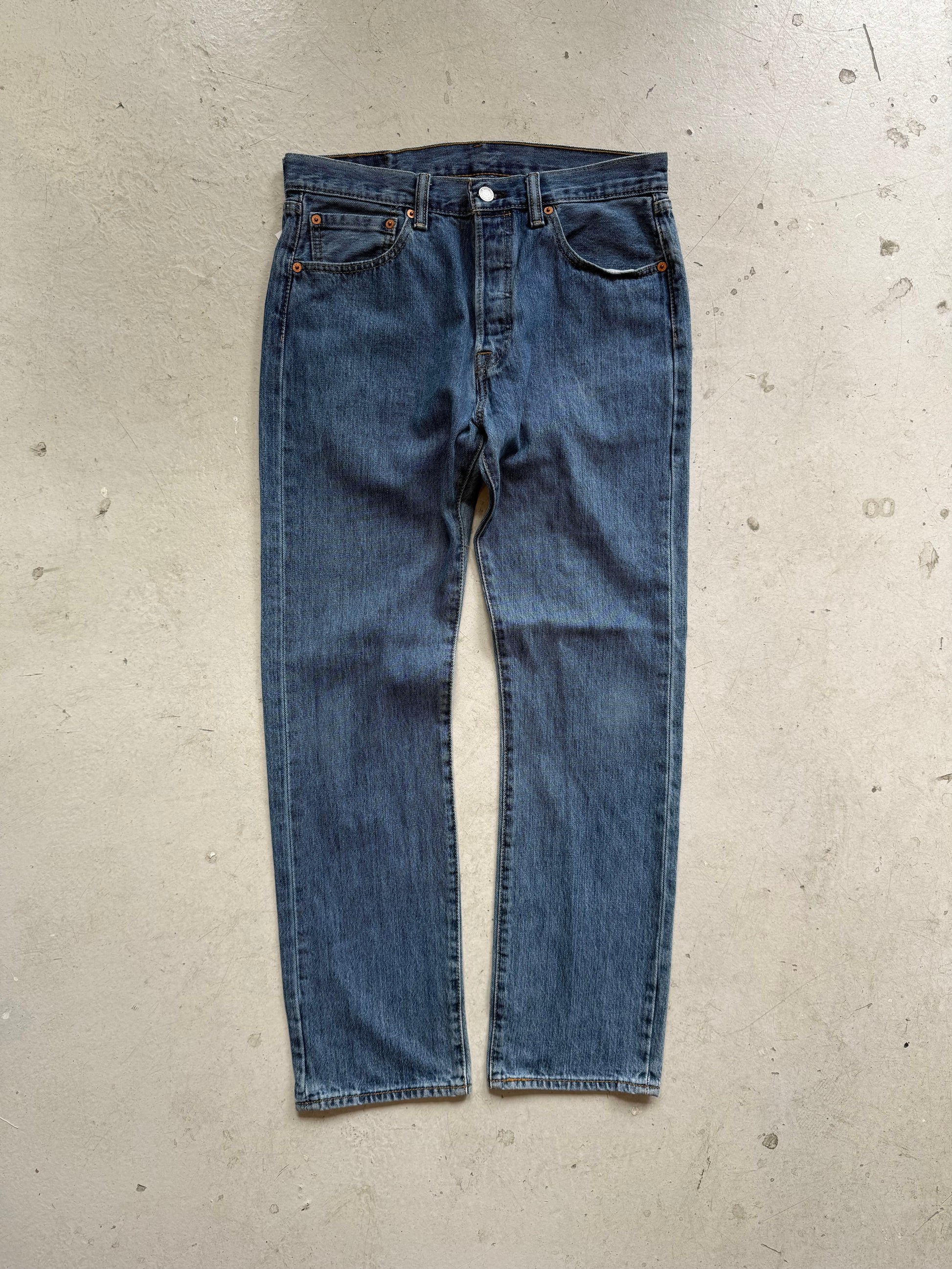 Levi’s 501 vintage jeans W32/L32 – klassisk straight fit denim blå 90’erne - Re:Junk Vintage