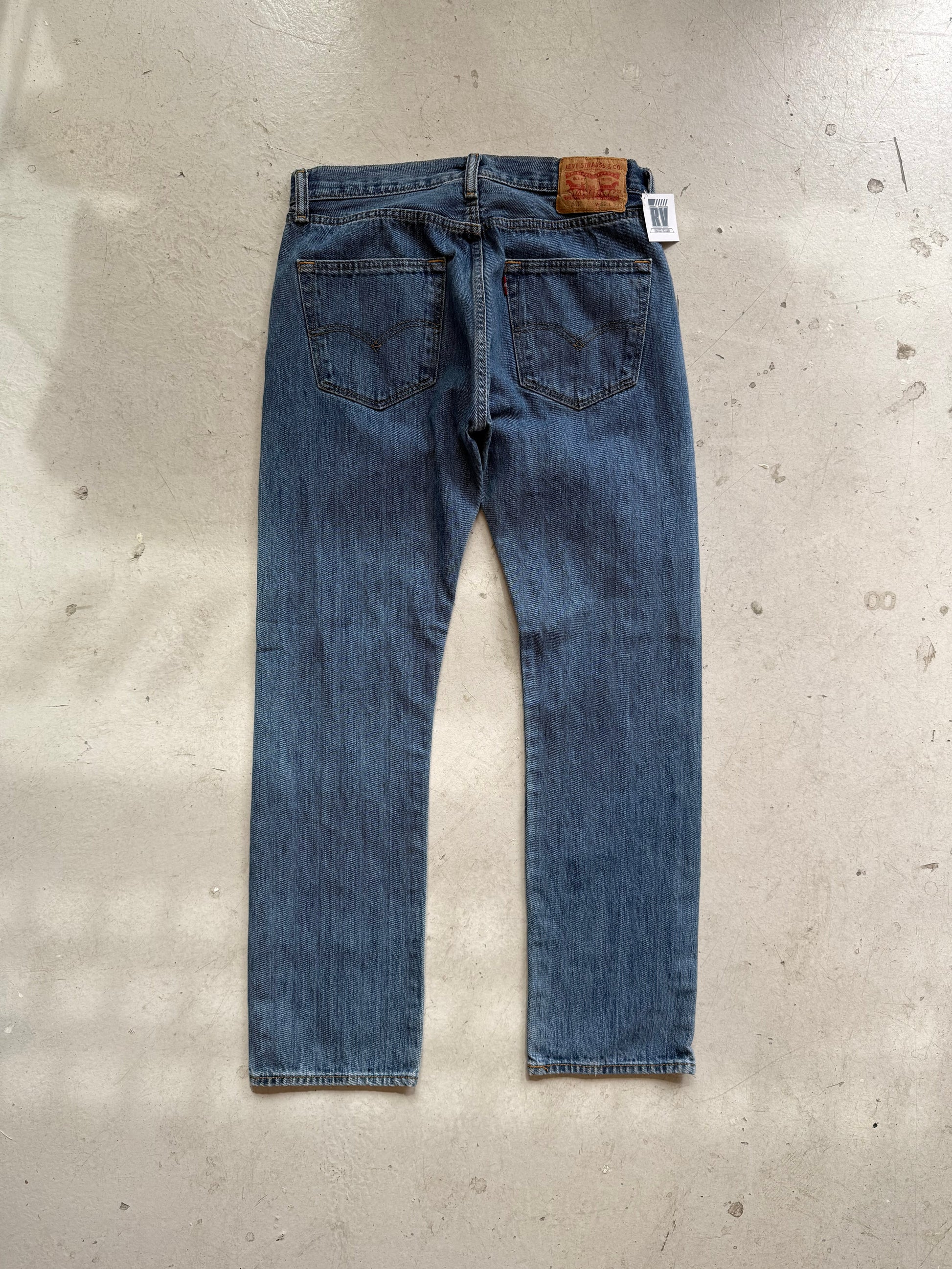 Levi’s 501 vintage jeans W32/L32 – klassisk straight fit denim blå 90’erne - Re:Junk Vintage