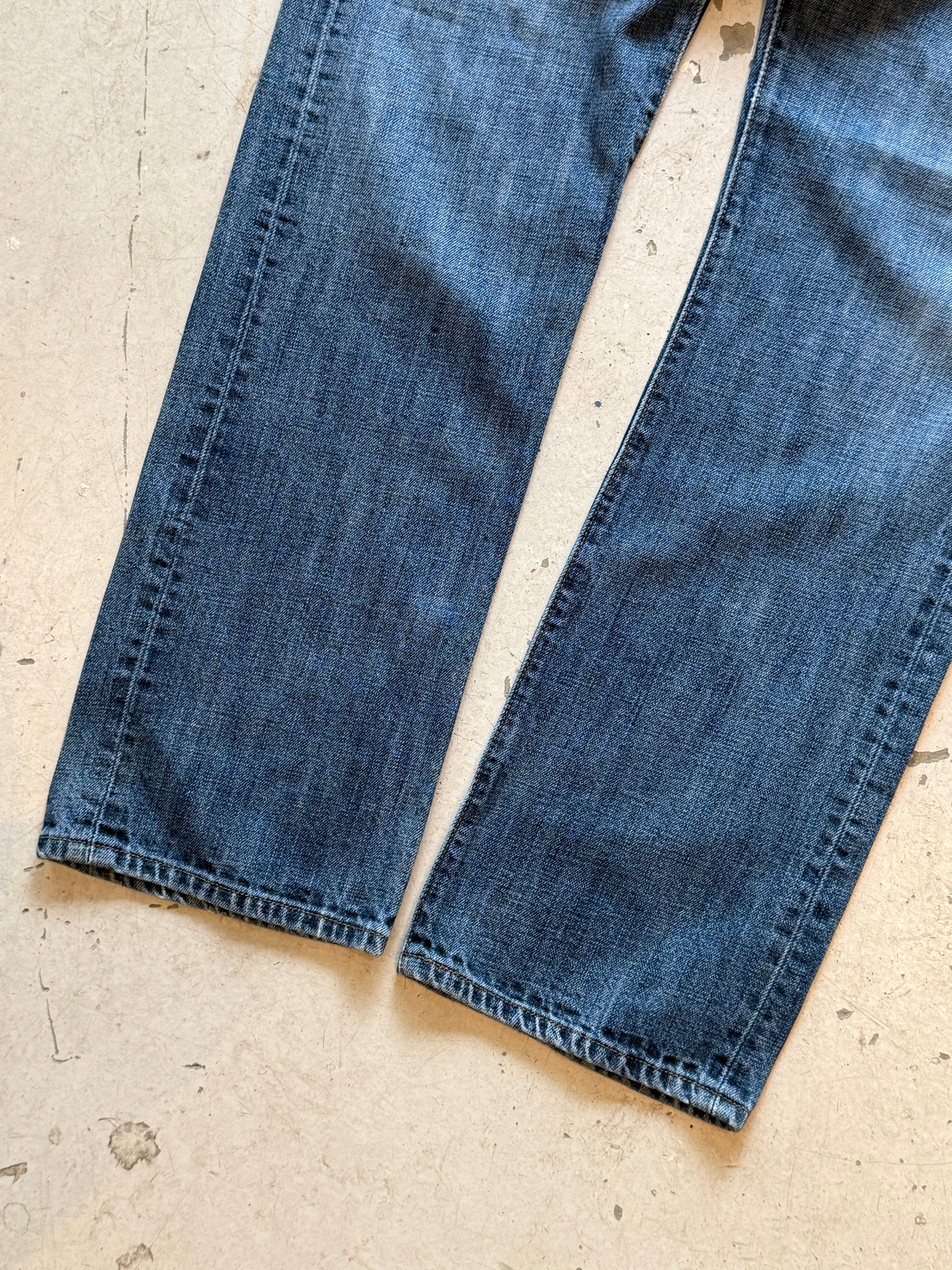 Levi’s 501 vintage jeans W33/L32 – klassisk straight fit denim blå 90’erne - Re:Junk Vintage