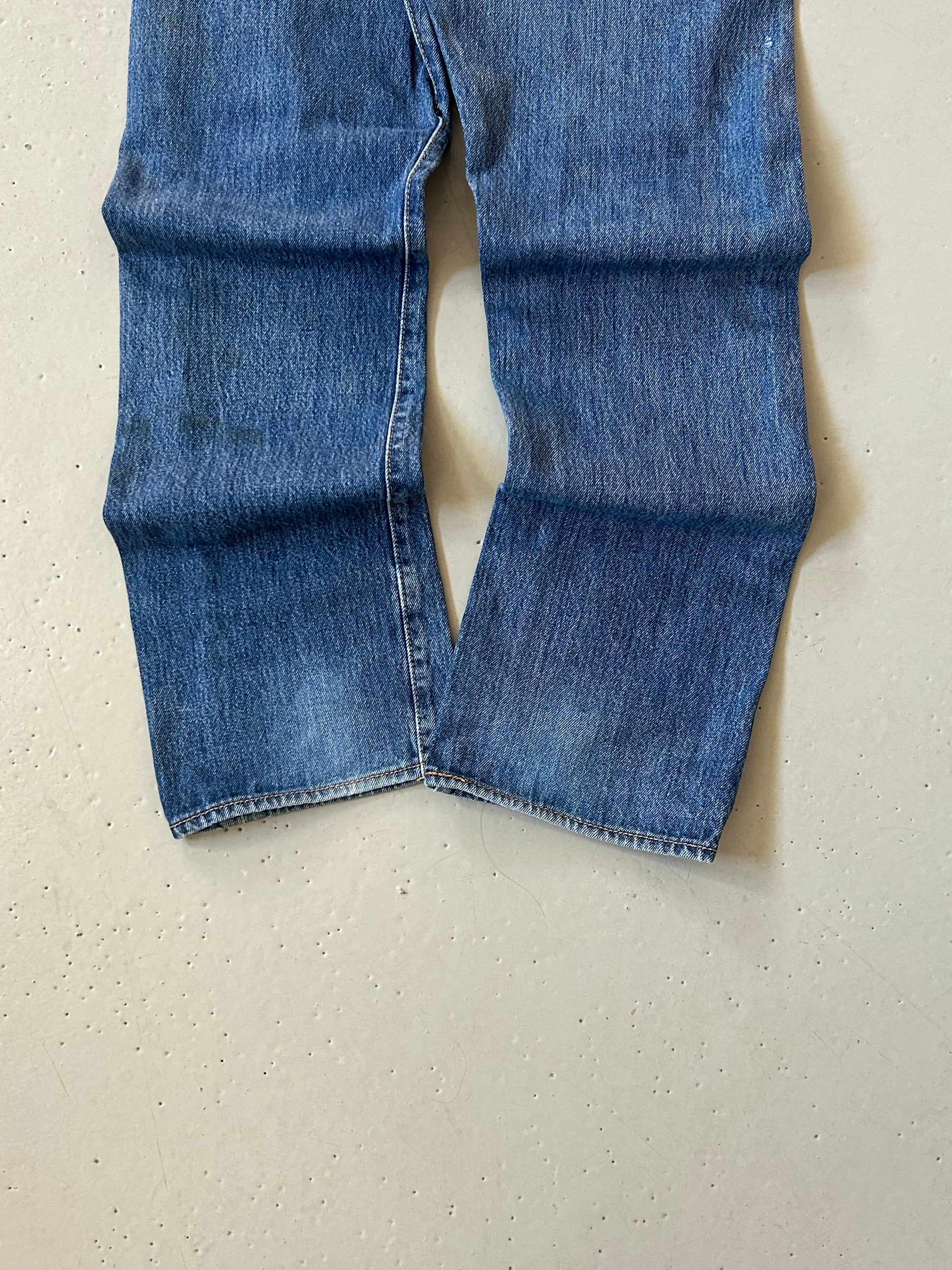Levi’s 501 vintage jeans W33/L32 – klassisk straight fit denim blå 90’erne - Re:Junk Vintage