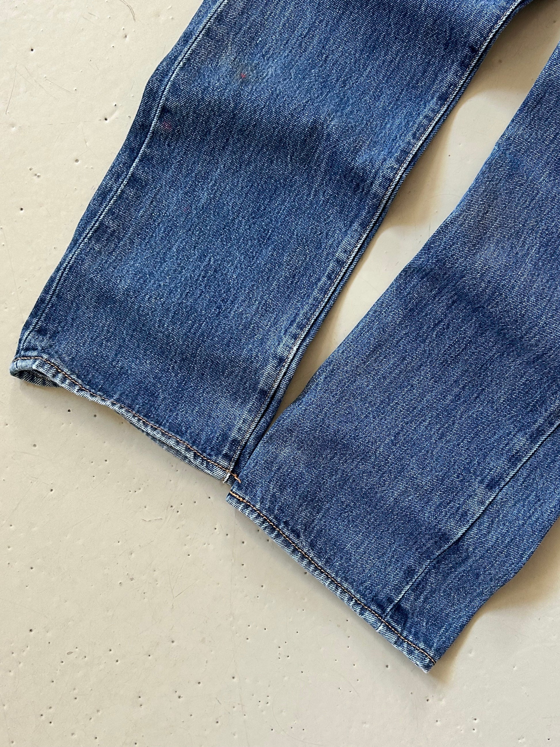 Levi’s 501 vintage jeans W33/L32 – klassisk straight fit denim blå 90’erne - Re:Junk Vintage