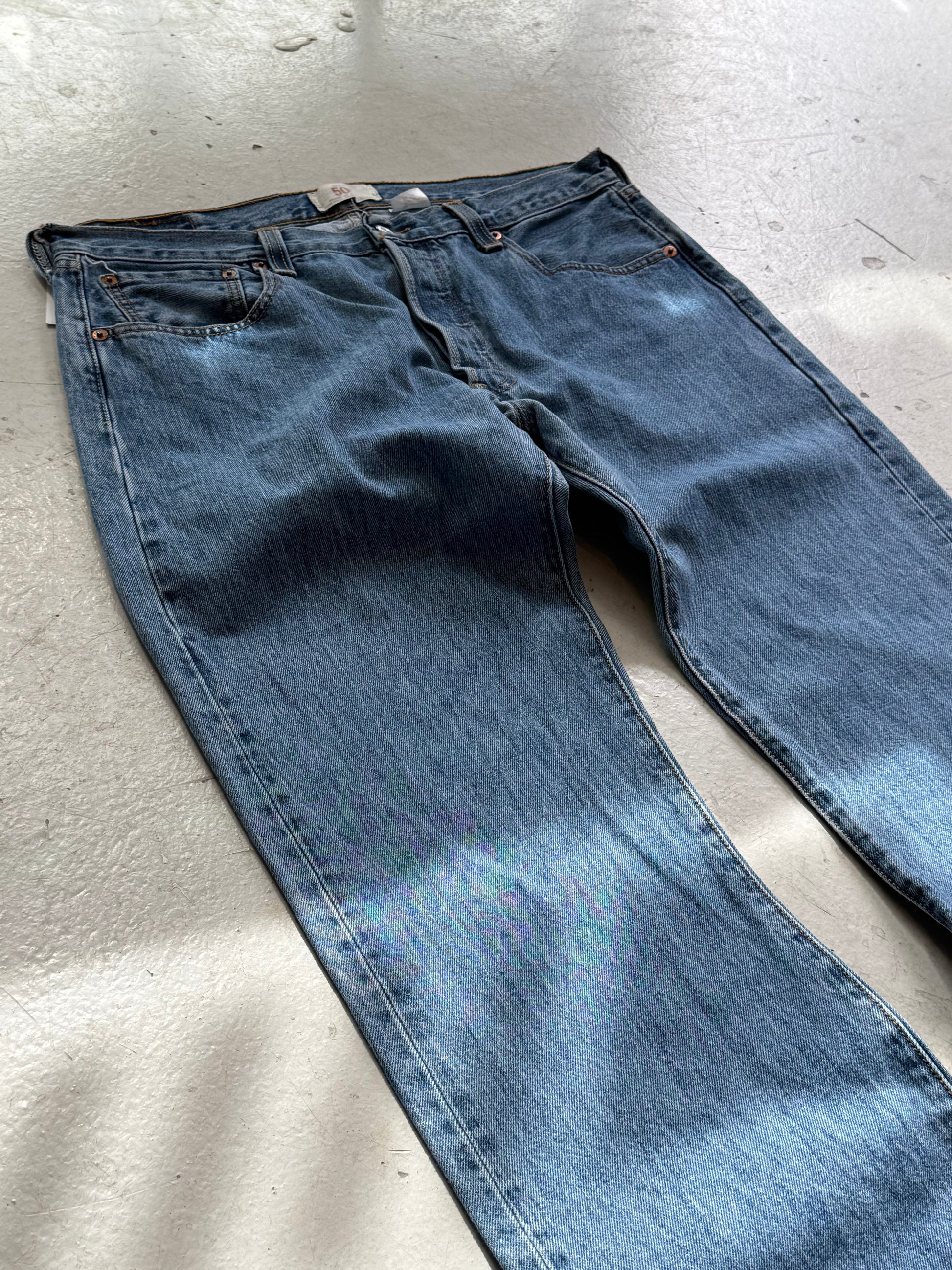 Levi’s 501 vintage jeans W34/L30 – klassisk straight fit denim blå 90’erne - Re:Junk Vintage