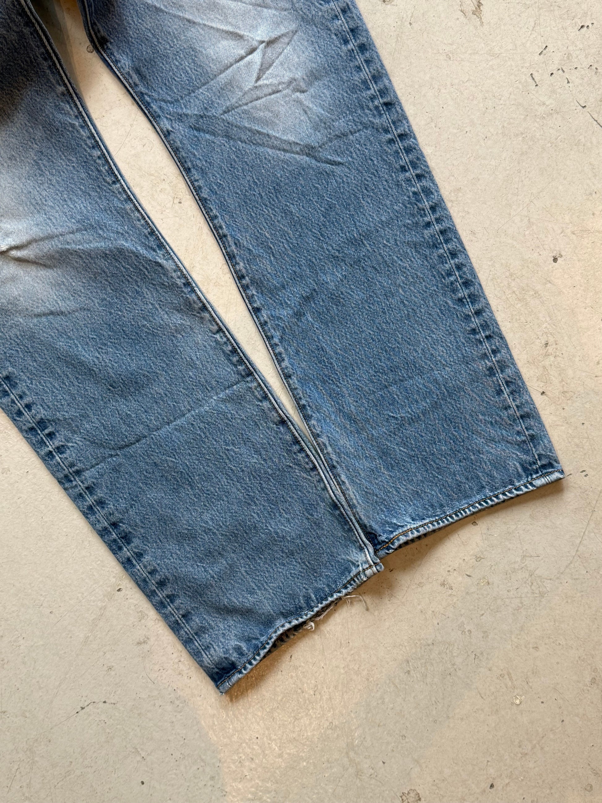 Levi’s 501 vintage jeans W36/L32 – klassisk straight fit denim blå 90’erne - Re:Junk Vintage