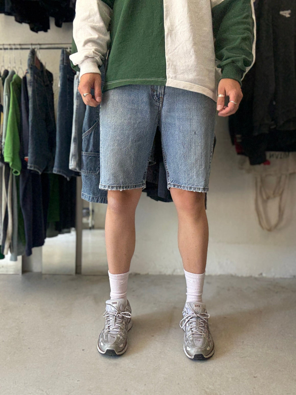 Levi’s 505 | denim shorts | lys blå | W33 - Re:Junk Vintage
