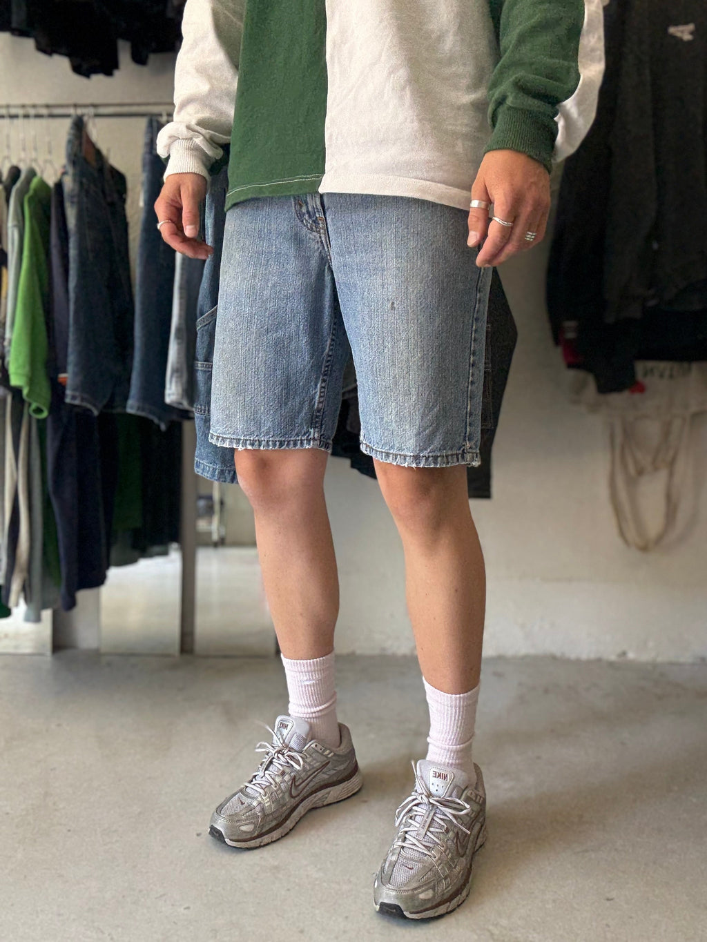 Levi’s 505 | denim shorts | lys blå | W33 - Re:Junk Vintage