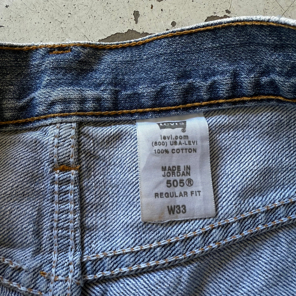 Levi’s 505 | denim shorts | lys blå | W33 - Re:Junk Vintage