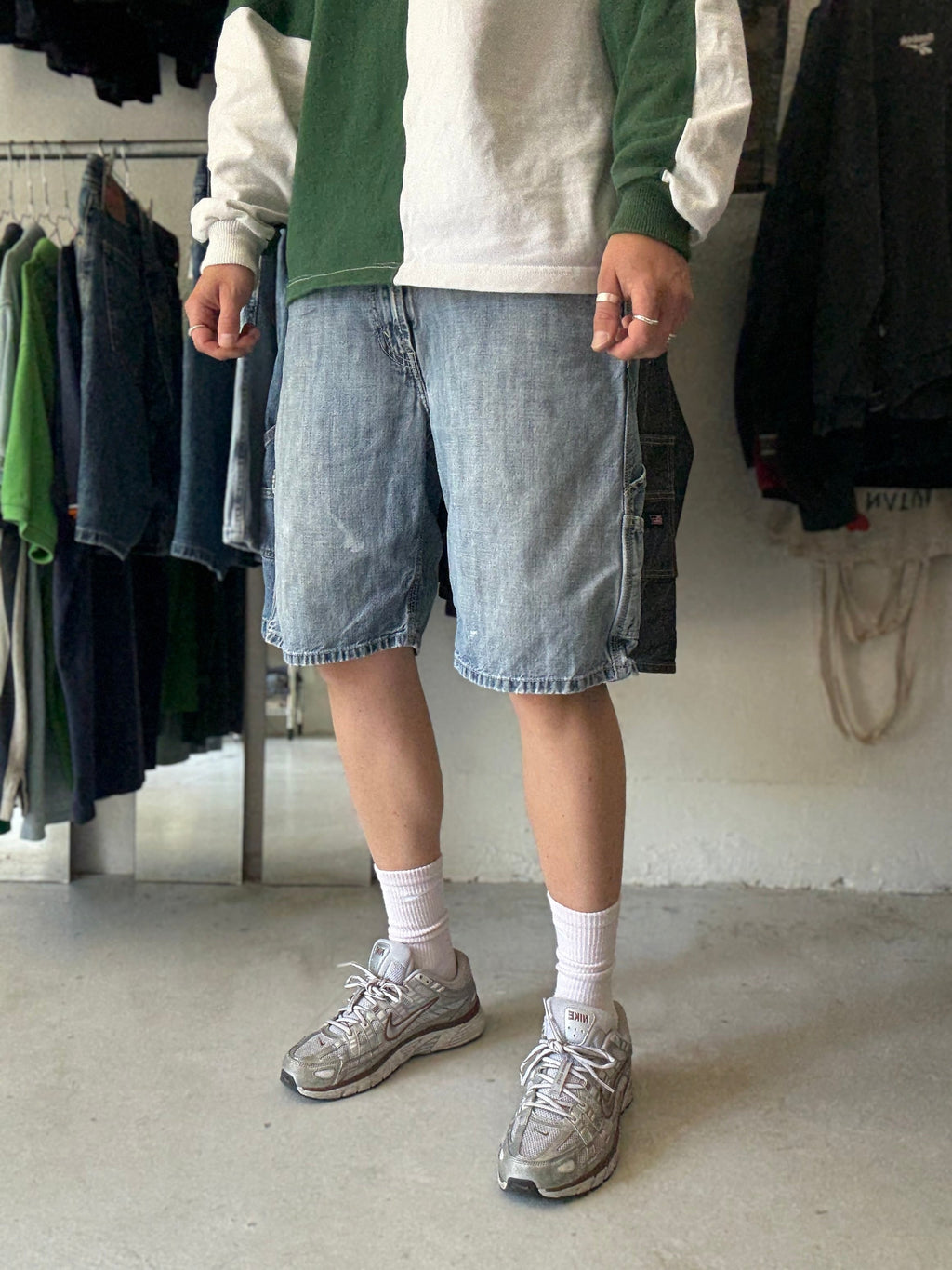 Levi’s Carpenter | denim shorts | lys blå | W34 - Re:Junk Vintage