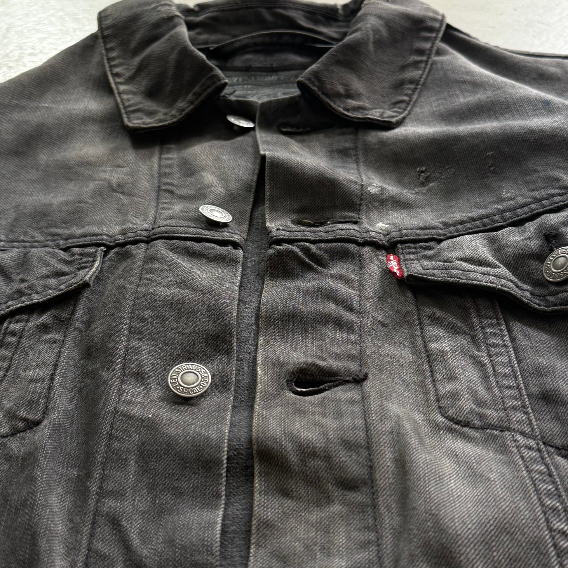 Levi’s | Denim Jakke | Sort | XL - Re:Junk Vintage