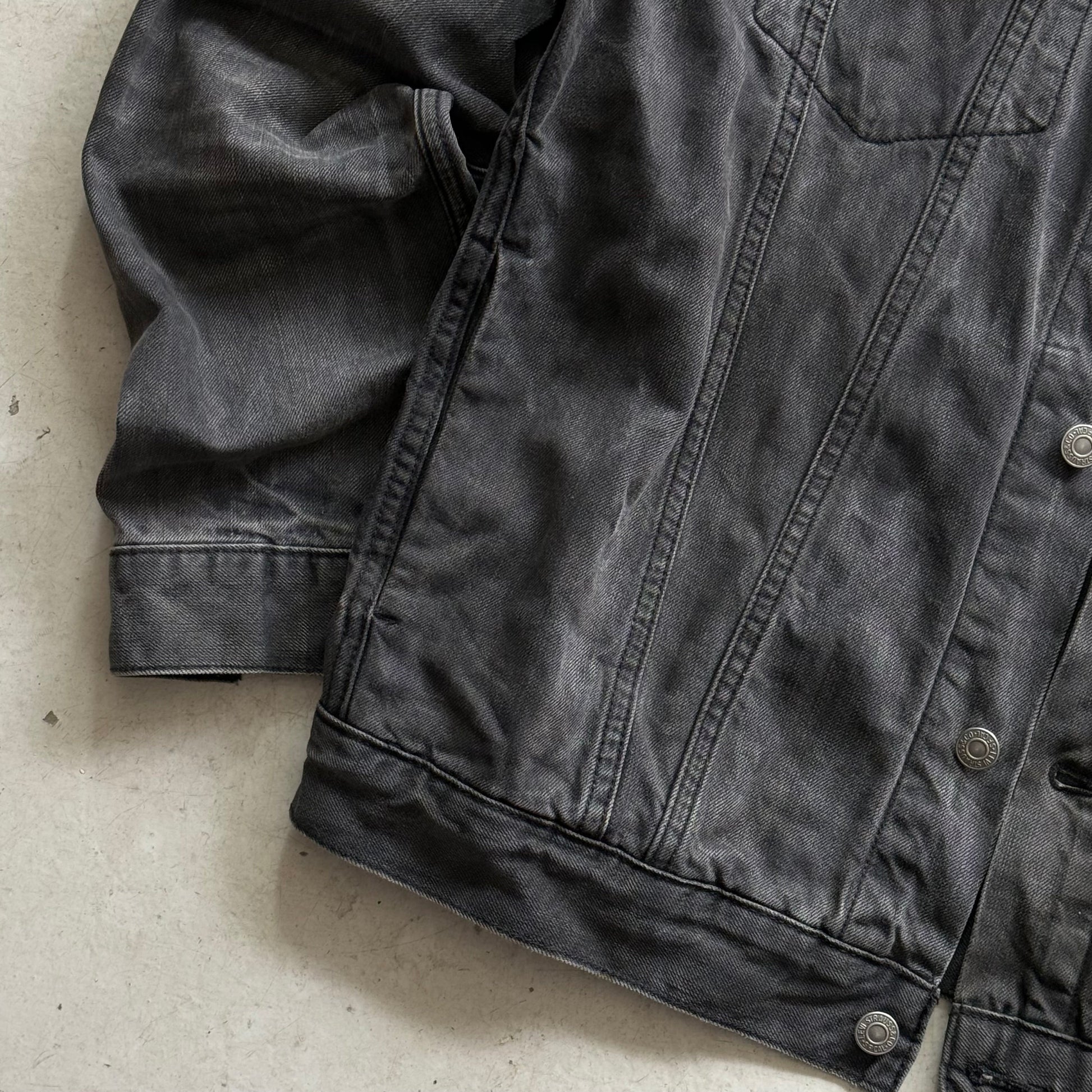 Levi’s | Denim Jakke | Sort | XL - Re:Junk Vintage