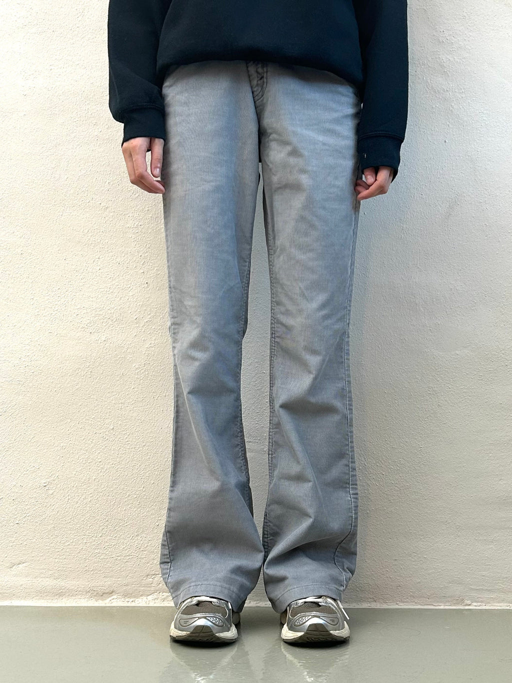 Levi's Fløjls Grå - W26/L34 - Re:Junk Vintage