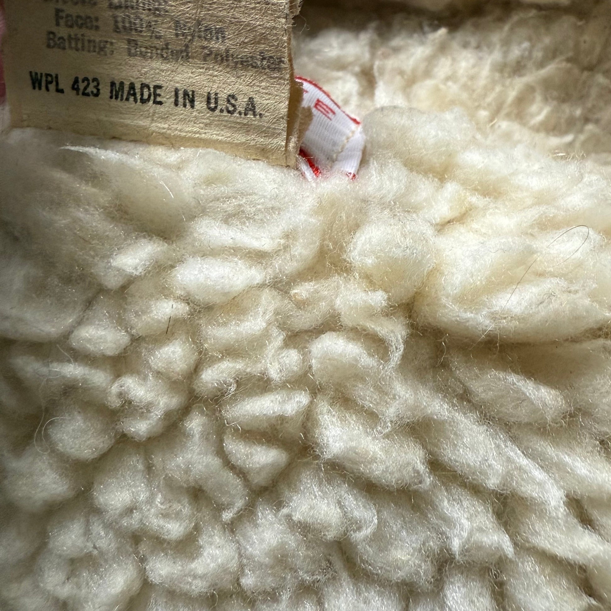 Levi’s | sherpa denimjakke | mørkeblå | Large - Re:Junk Vintage