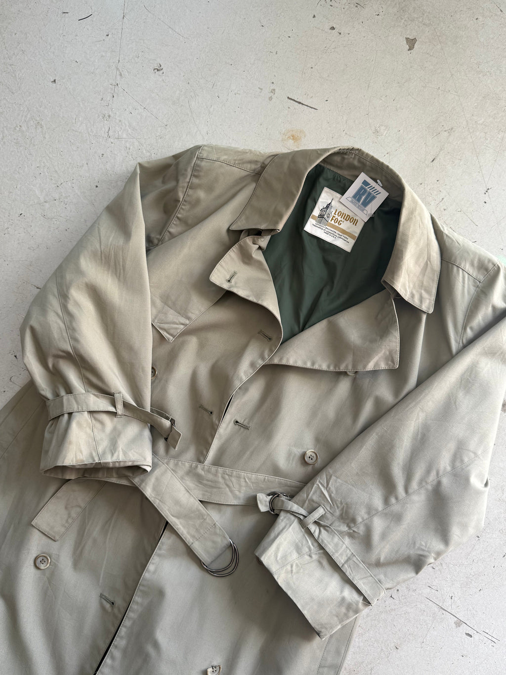 London Fog | trenchcoat | beige | L/Petite - Re:Junk Vintage