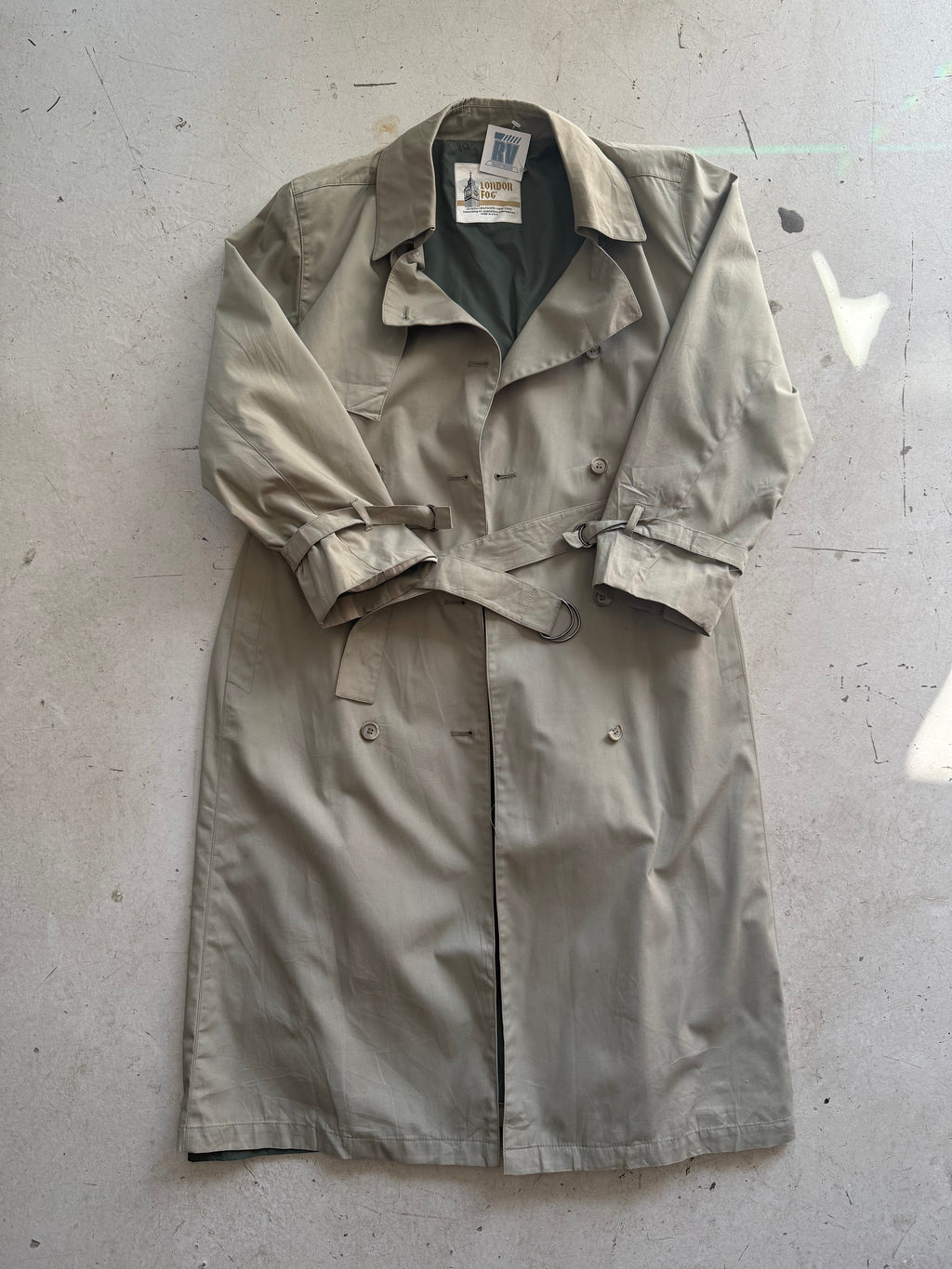 London Fog | trenchcoat | beige | L/Petite - Re:Junk Vintage